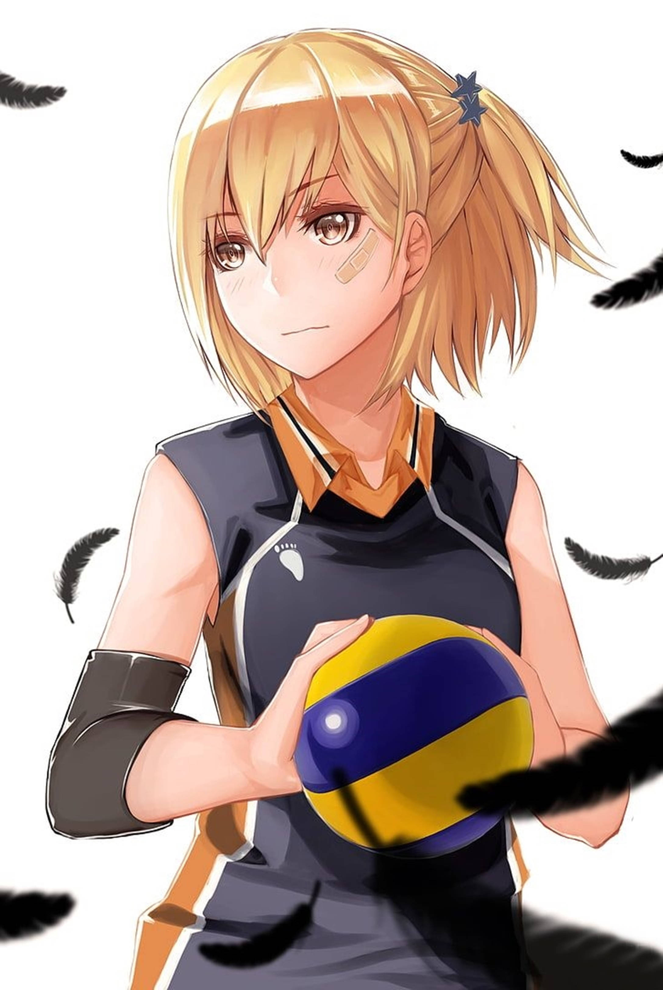 Haikyuu 4K Hitoka Yachi Wallpaper