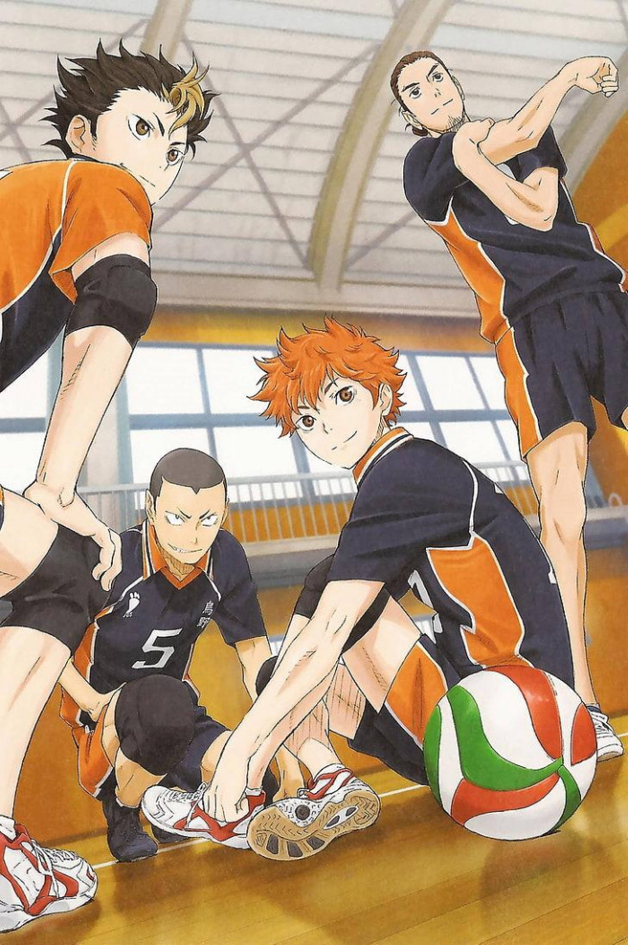 Haikyuu 4K Pag-iinit Wallpaper