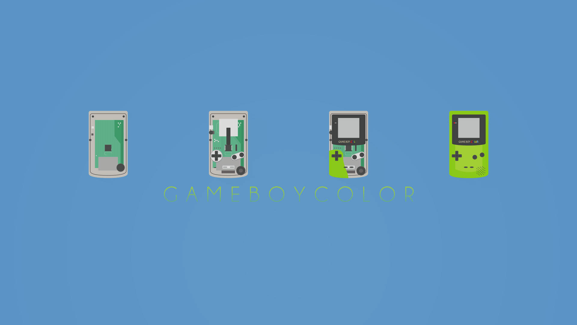 Hakbang-hakbang na Paggawa ng Game Boy Color Wallpaper