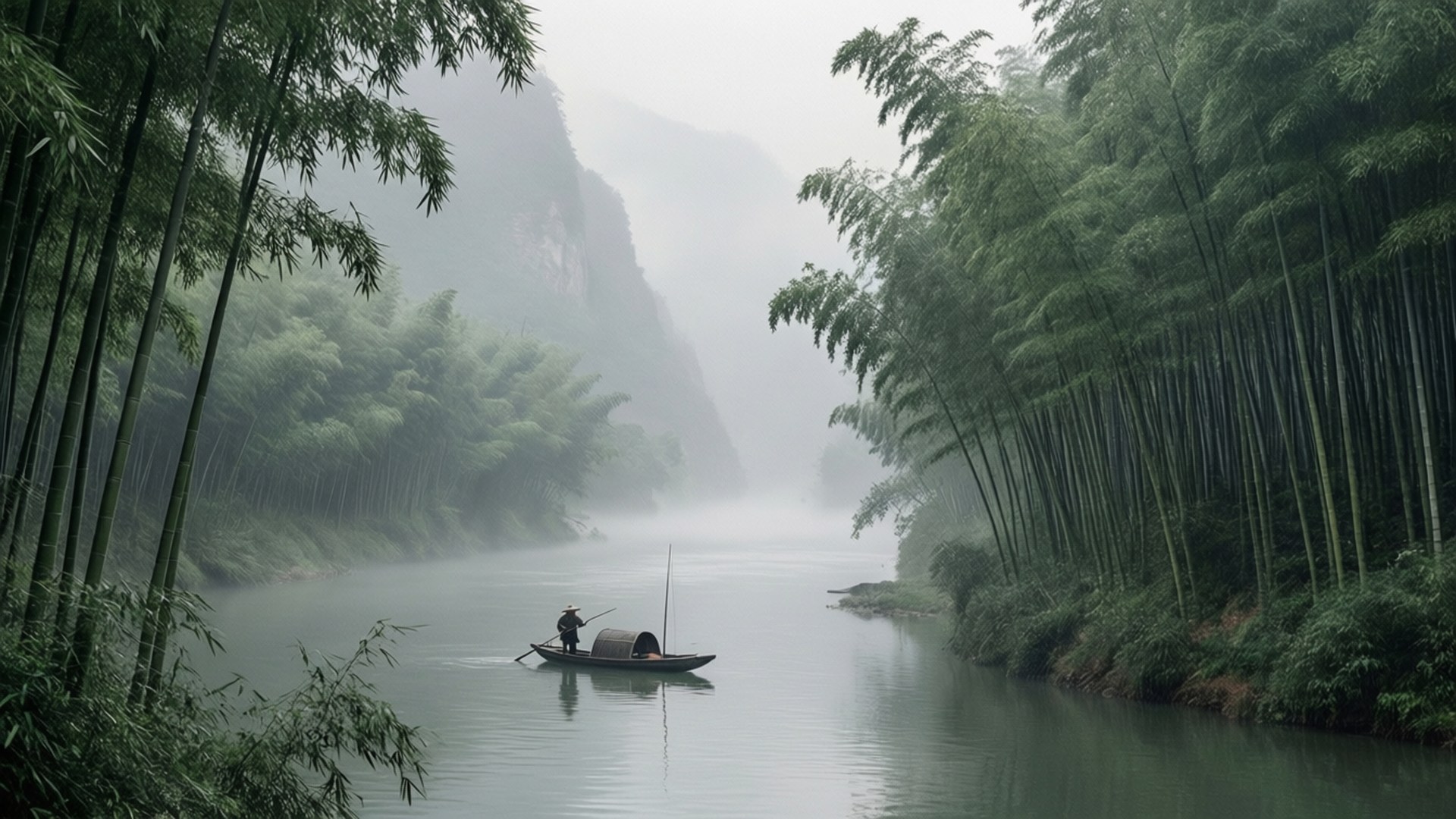 Hamog ng Yangtze Wallpaper