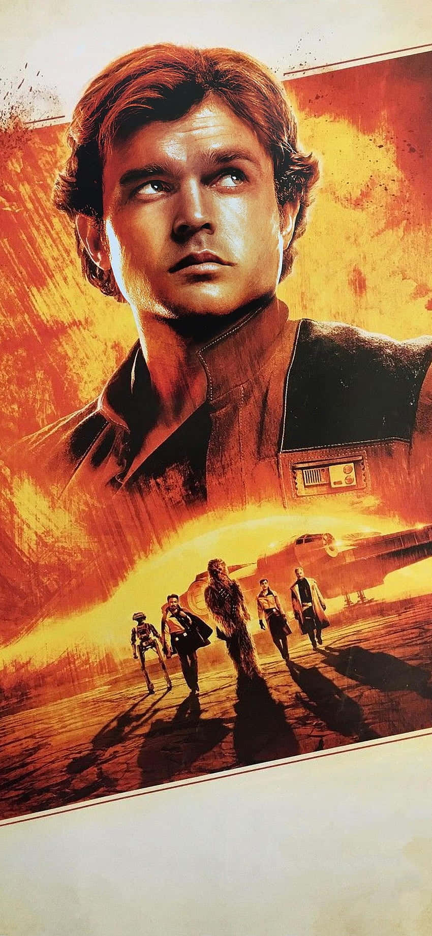 Han Solo at Chewbacca sa Solo: Isang Star Wars Story Wallpaper