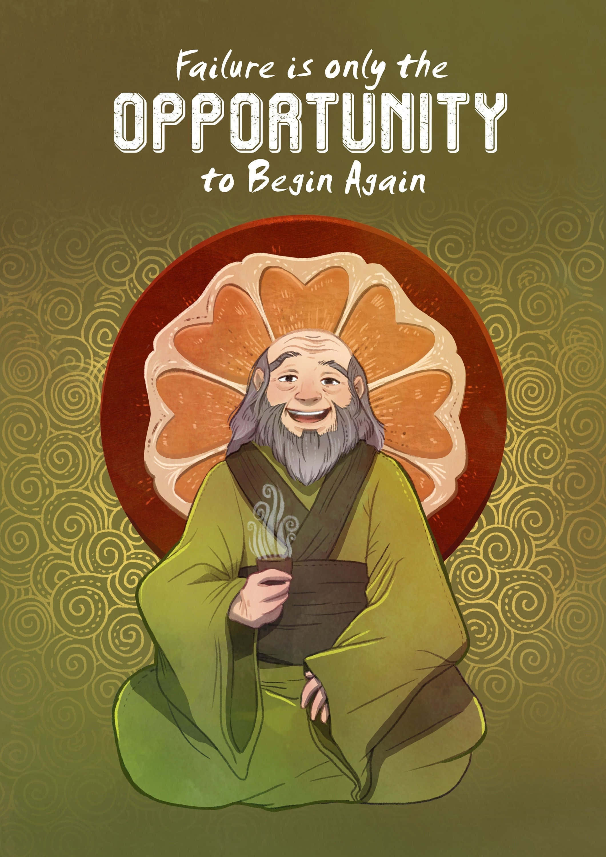 “Hanapin ang Balanse.” — Tiyo Iroh Wallpaper