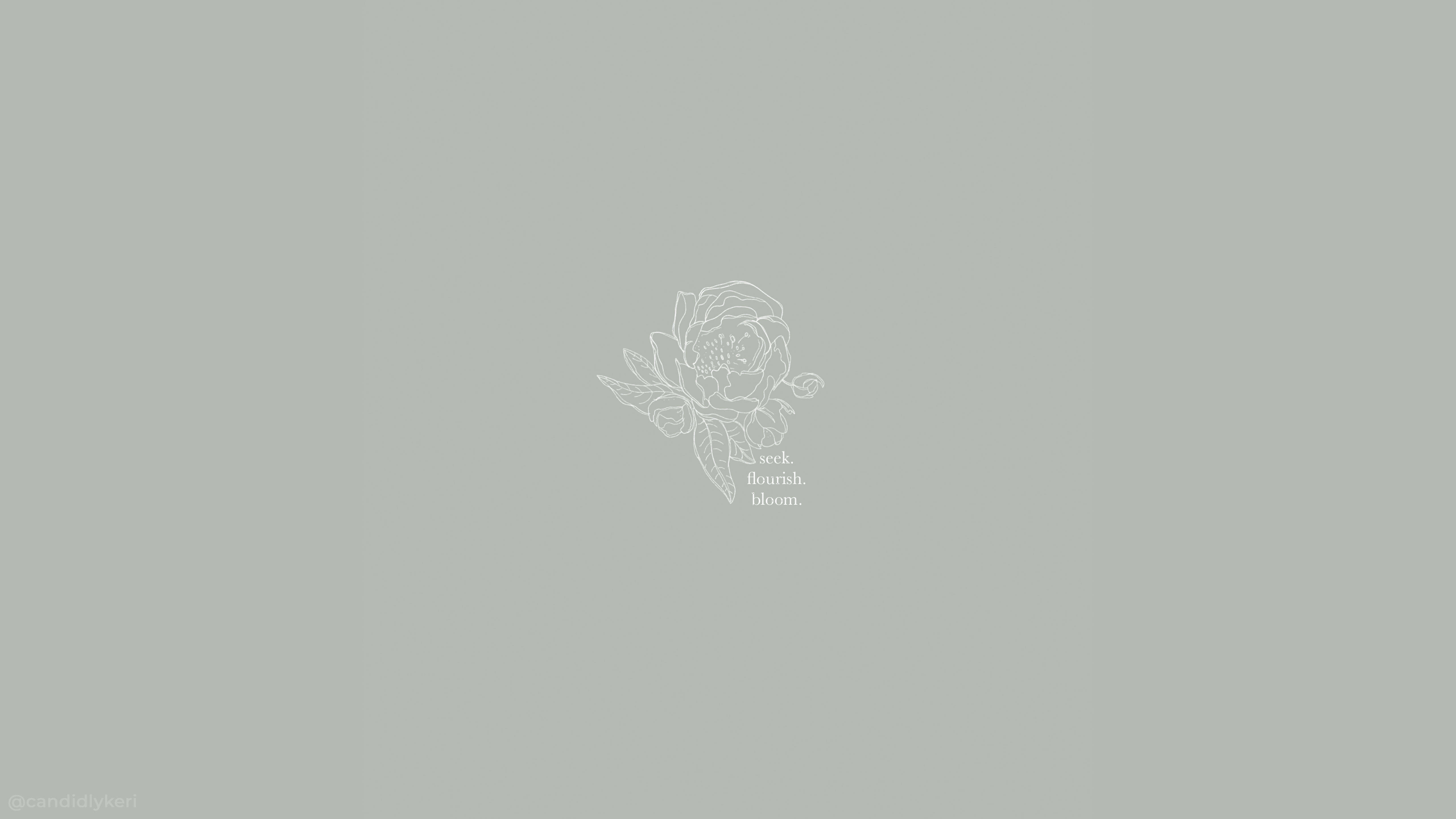 Hanapin, Umunlad, Mamulaklak Aesthetic Mac Wallpaper