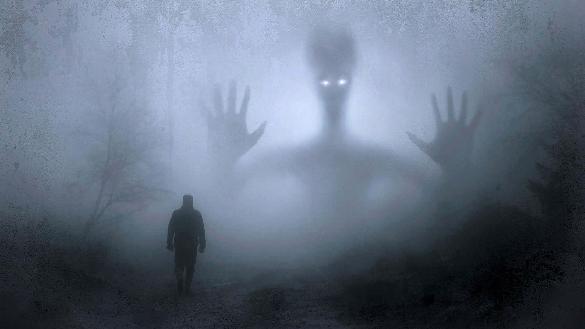 Handa na para sa nakakatakot na Halloween! Wallpaper