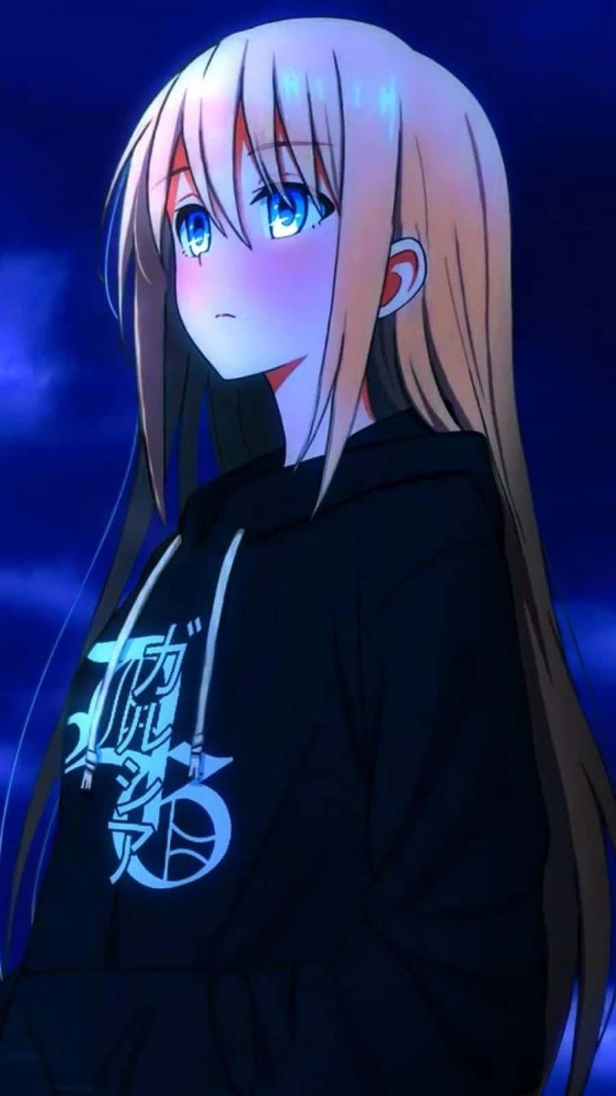 Handa nang ipakita ang iyong istilo sa nakatutuwang Anime Girl Hoodie na ito! Wallpaper