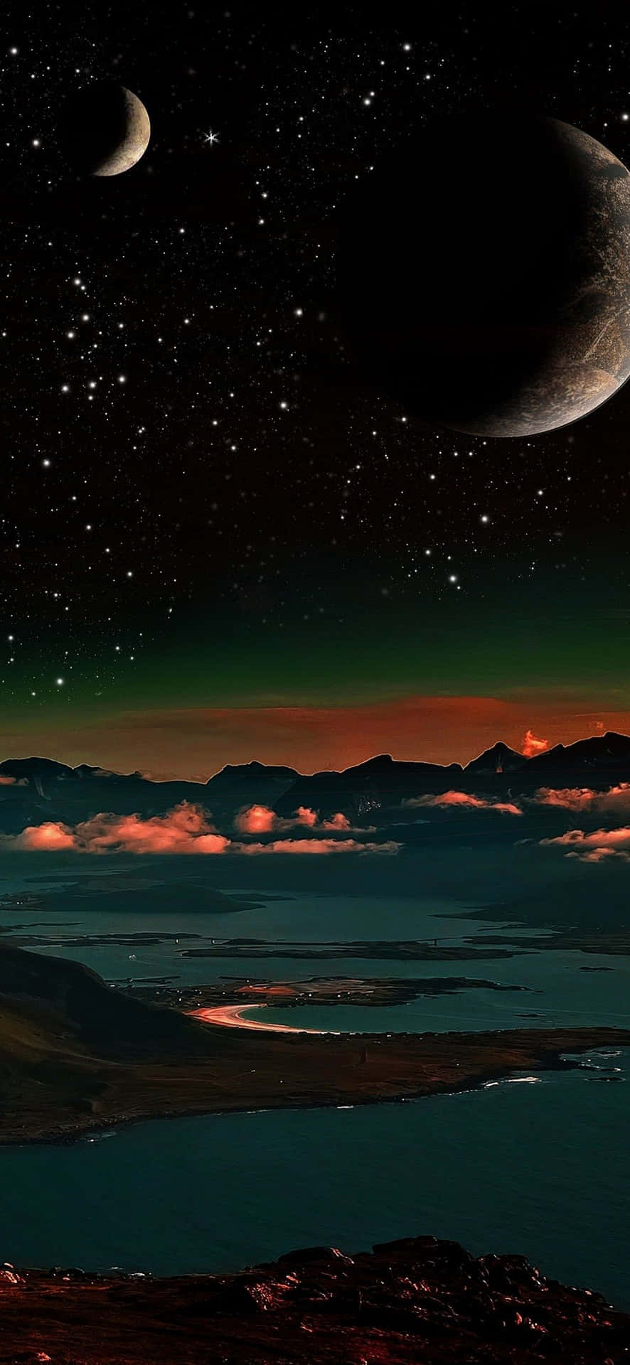 Handa nang mag-rock kasama ang iPhone 13 mini Wallpaper