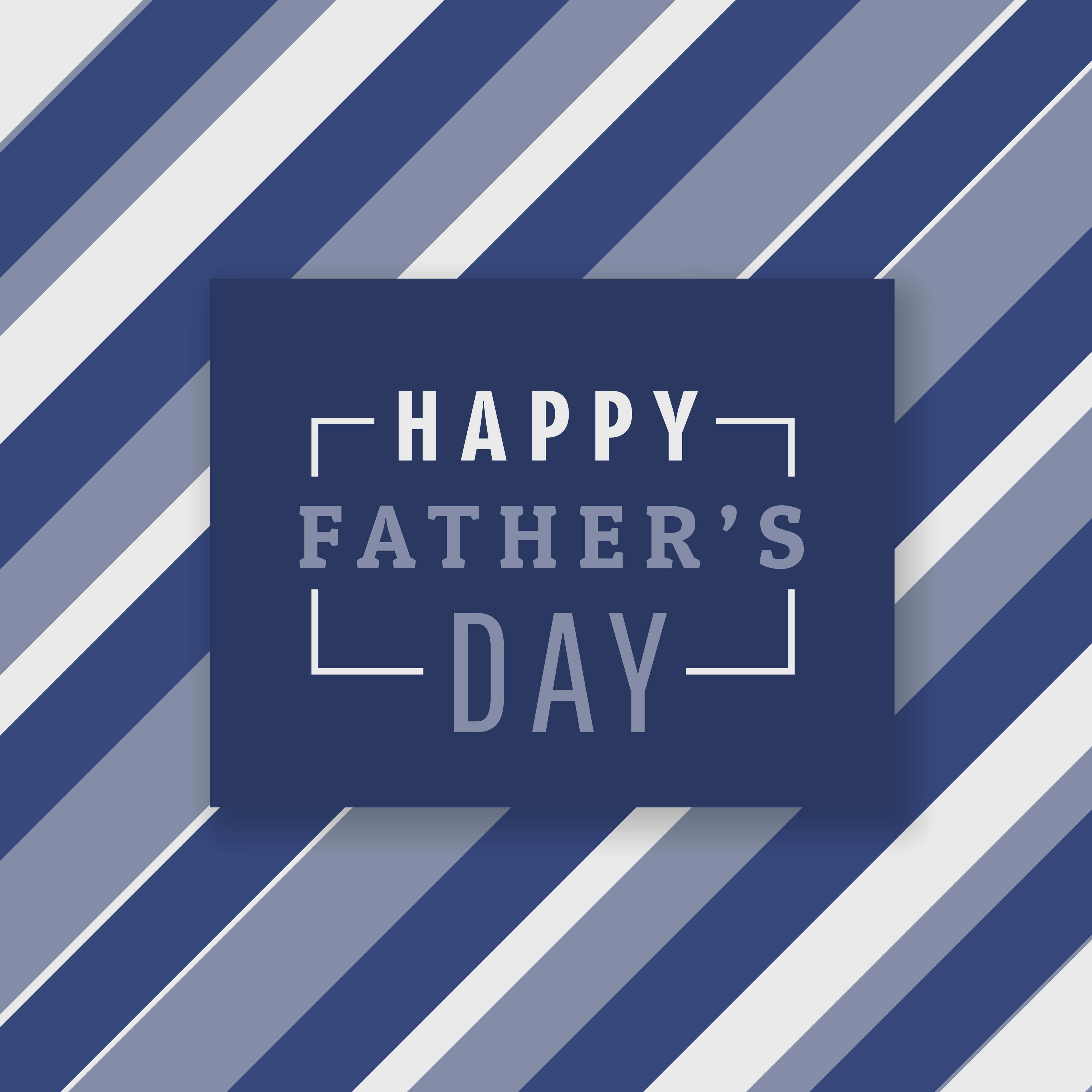 happy father's day card na may asul na guhit Wallpaper
