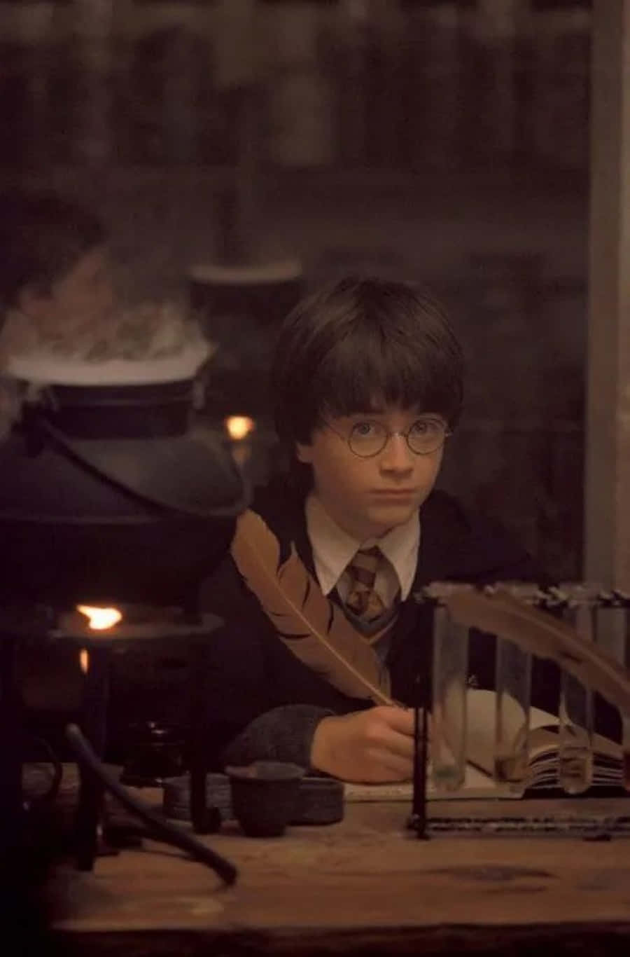 Harry Potter at ang Bato ng Pilosopo - Isang Mahiwagang Estetika Wallpaper