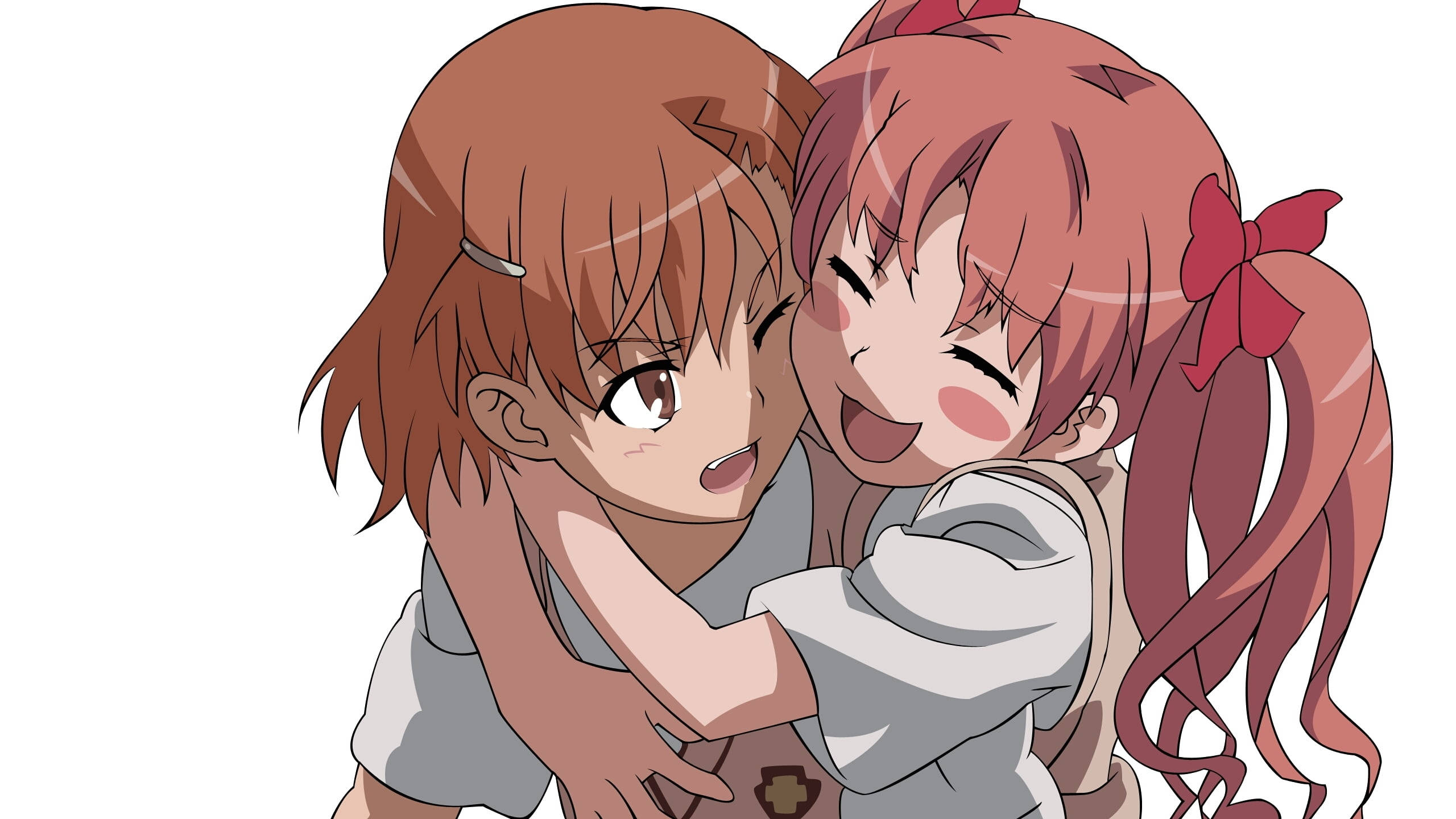 Hawak ng Magkasintahang Anime Wallpaper