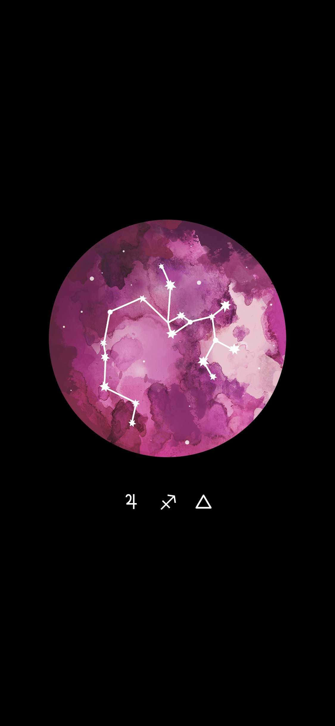 "Hayaan ang iyong panloob na Sagittarius na sumikat – maging walang pigil at mailapas tulad ng pana ng mamamana." Wallpaper