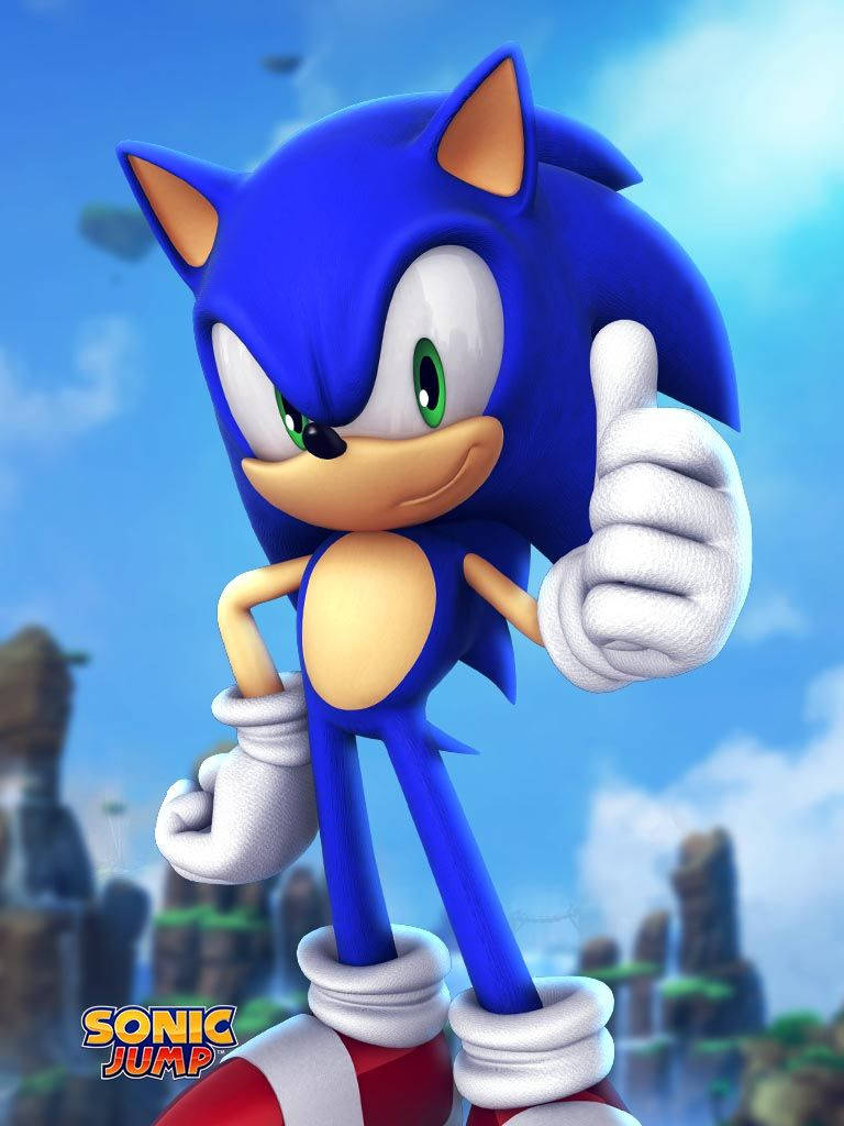 HD Sonic Jump Game Photo Cover Wallpaper