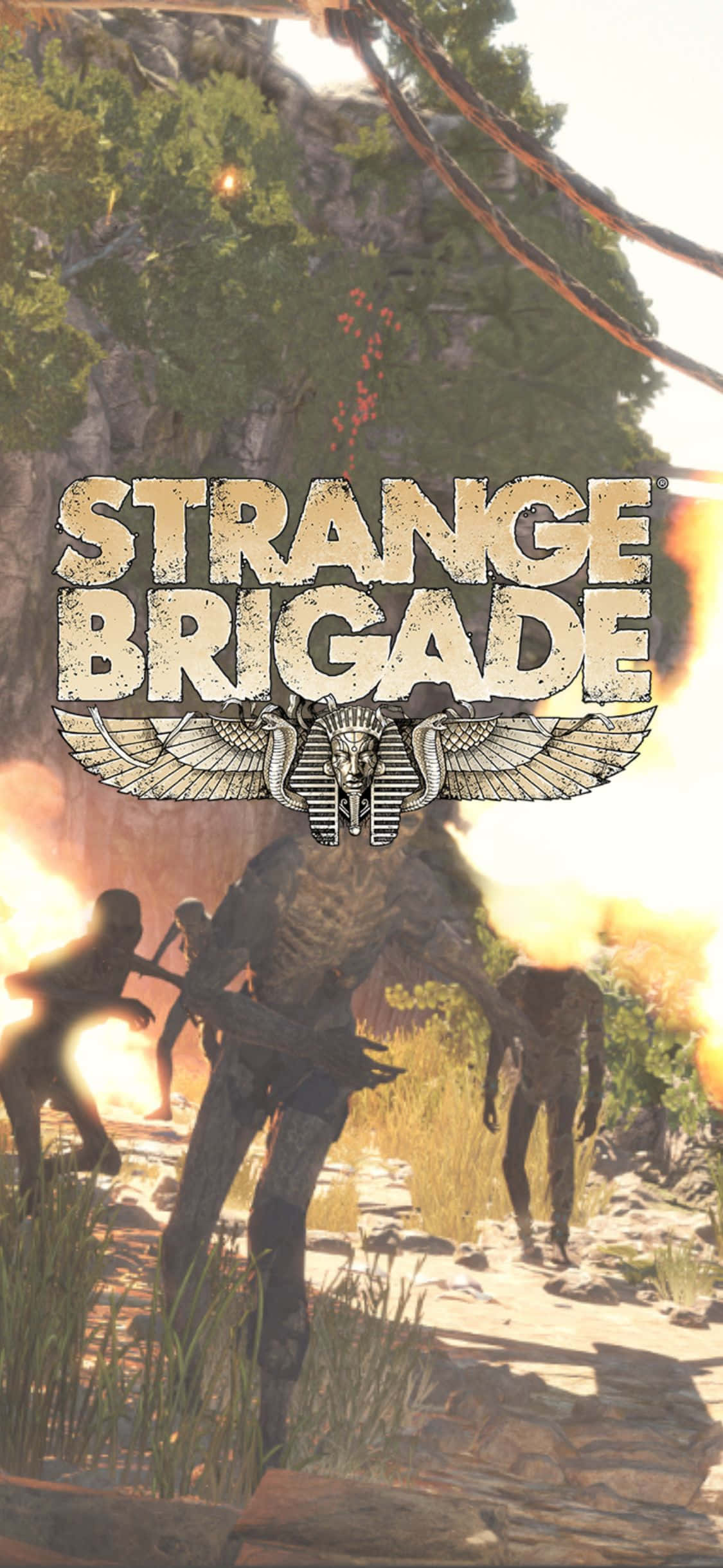 Headless Skeleton Zombies iPhone X Strange Brigade Background Wallpaper