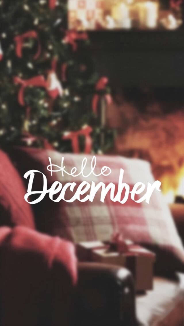 Hello December Maaliwalas na Sofa Wallpaper