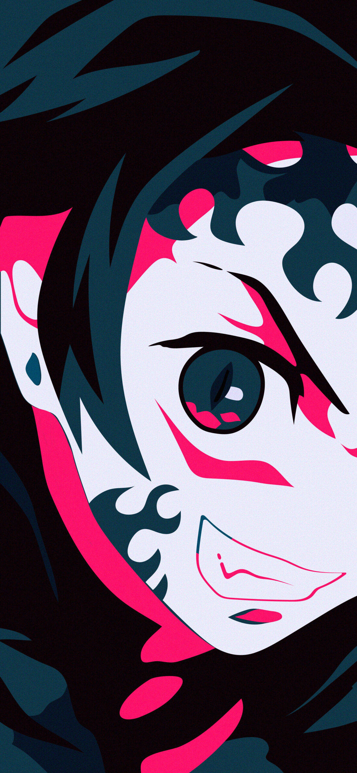 Bayani Kamado Tanjirou ay Ginagawa ang Kanyang Misyon na Pumatay ng mga Demonyo Wallpaper