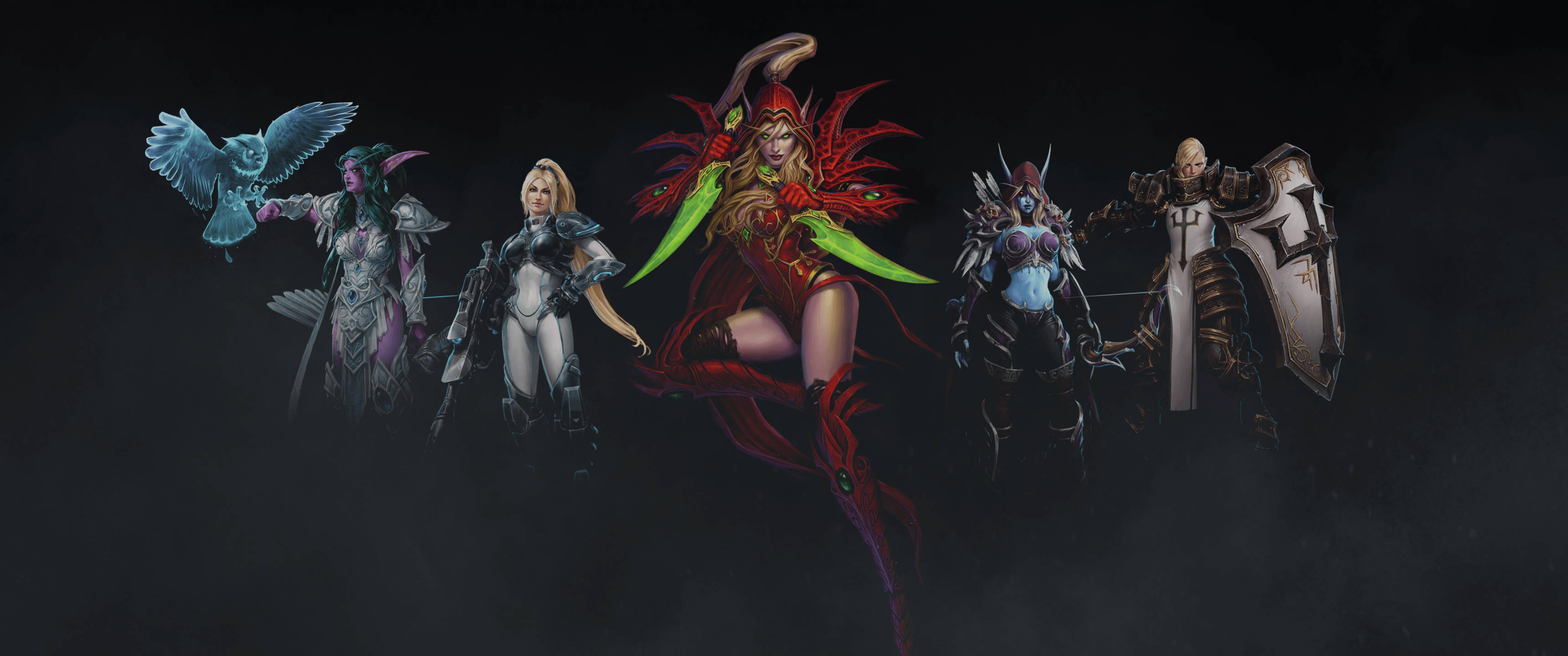 Heroes of the StarCraft Video Game Wallpaper
