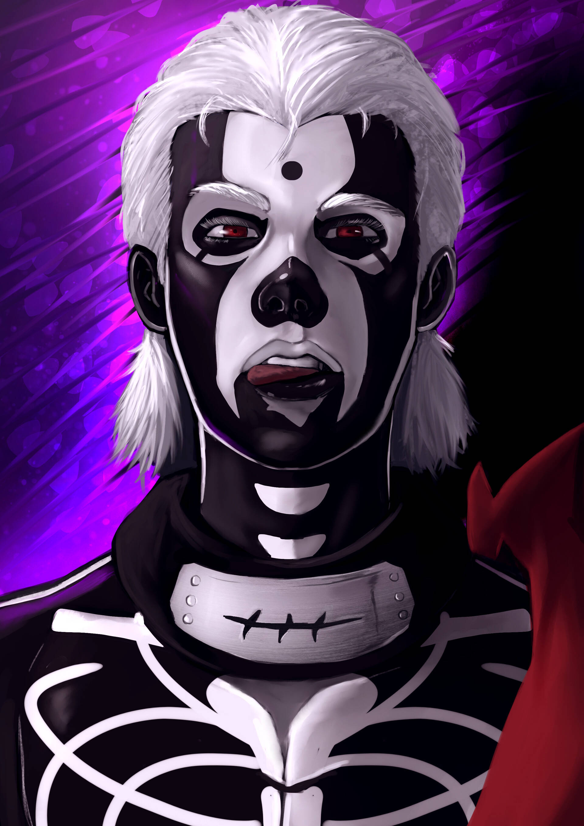 Hidan Akatsuki Skeletal na Larawan Wallpaper