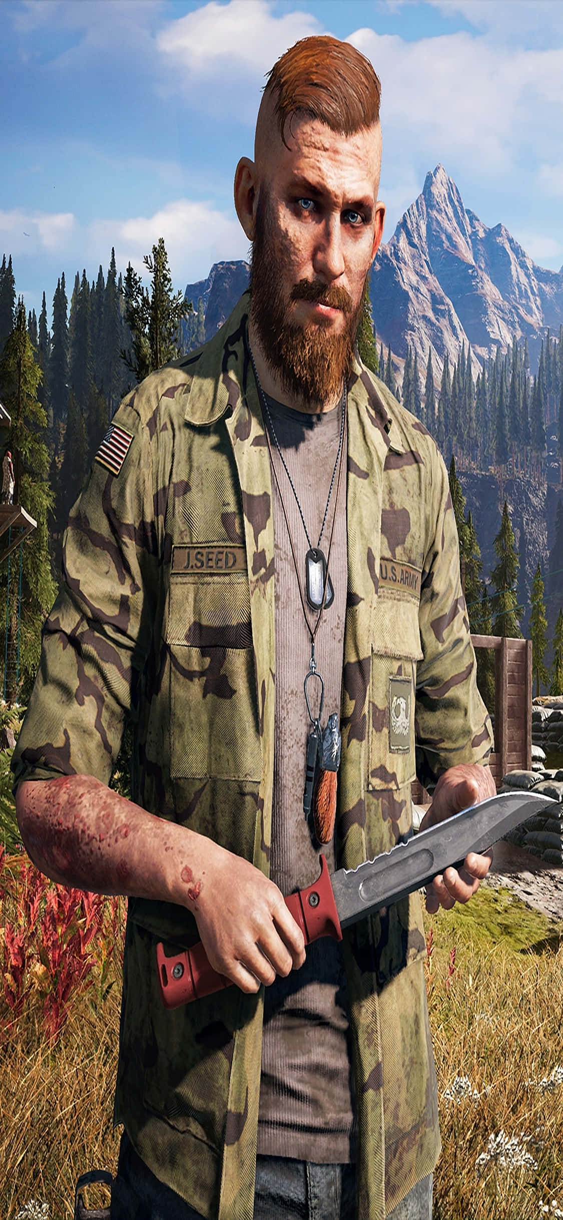 High-Definition Gaming Experience: Enjoy Far Cry 5 sa iPhone Xs Wallpaper