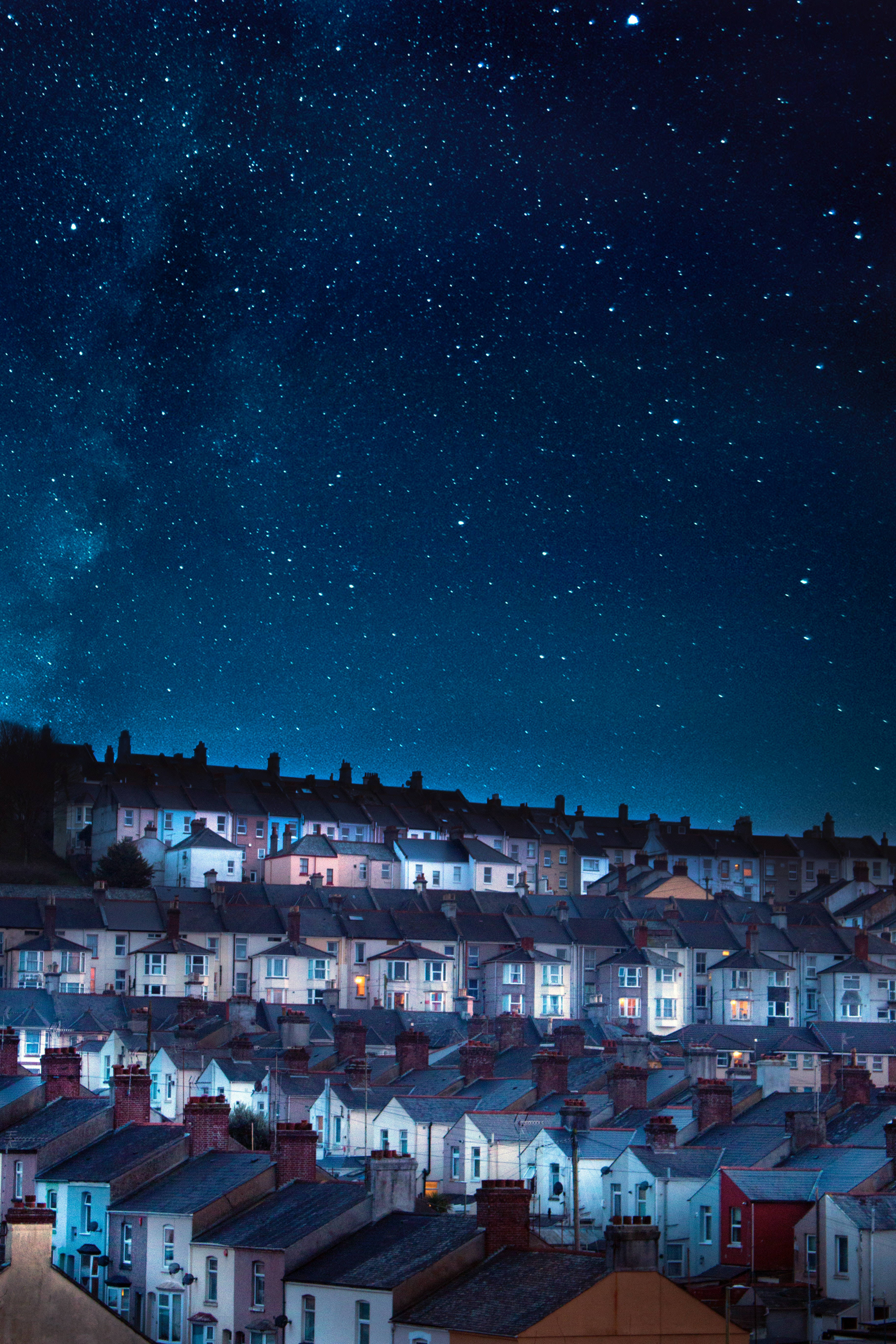 High Resolution Star at Townhouses Wallpaper