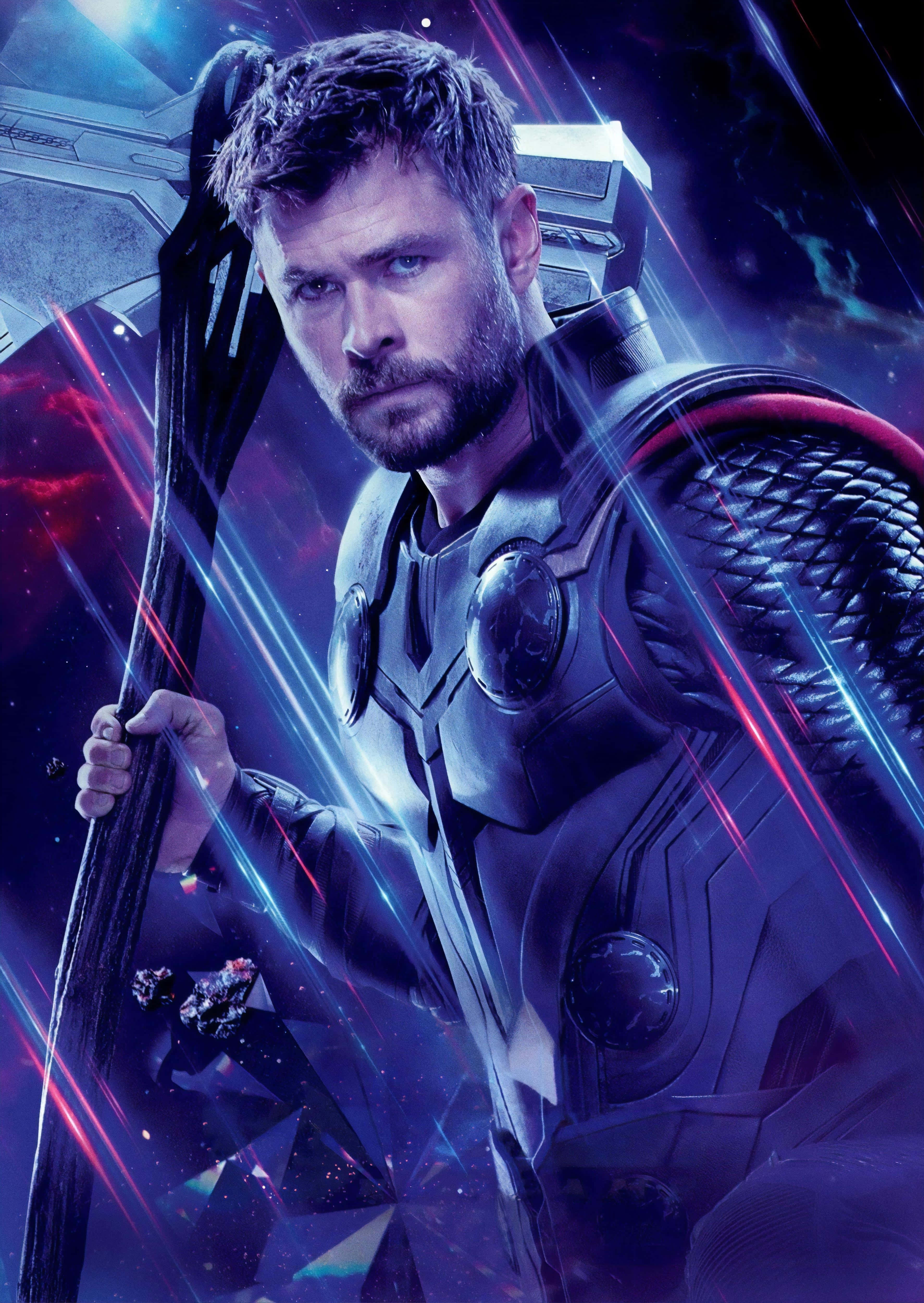 Hinampas ni Thor ang Mjölnir Wallpaper