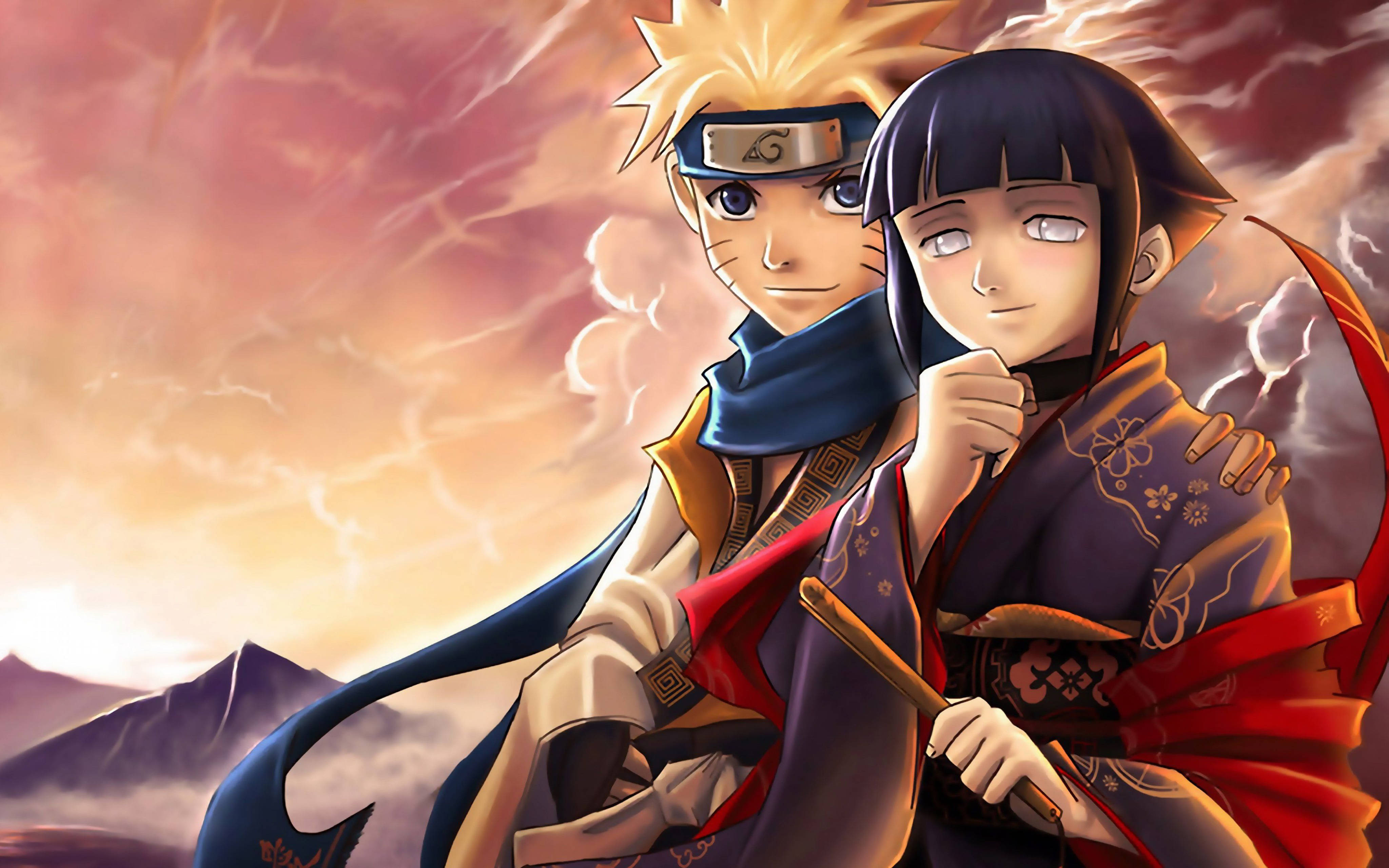 Hinata at Naruto 4K Wallpaper