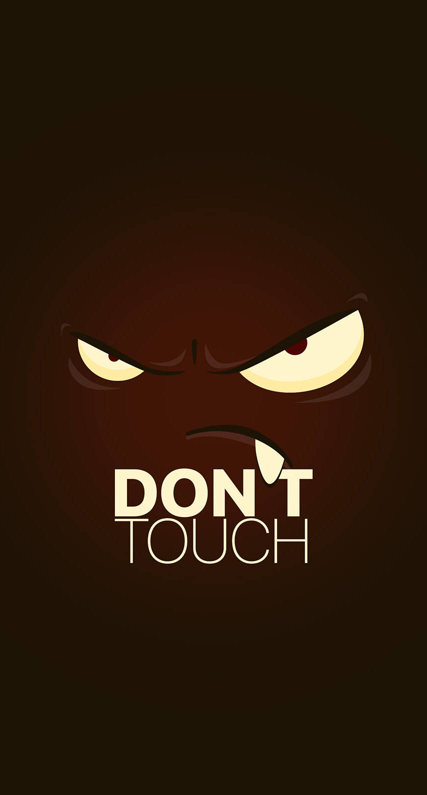 Hindi Maka-Pasok? Huwag Hayaan ang Isang Angry Face Lock Screen na Magpaiintay sa Iyo Wallpaper