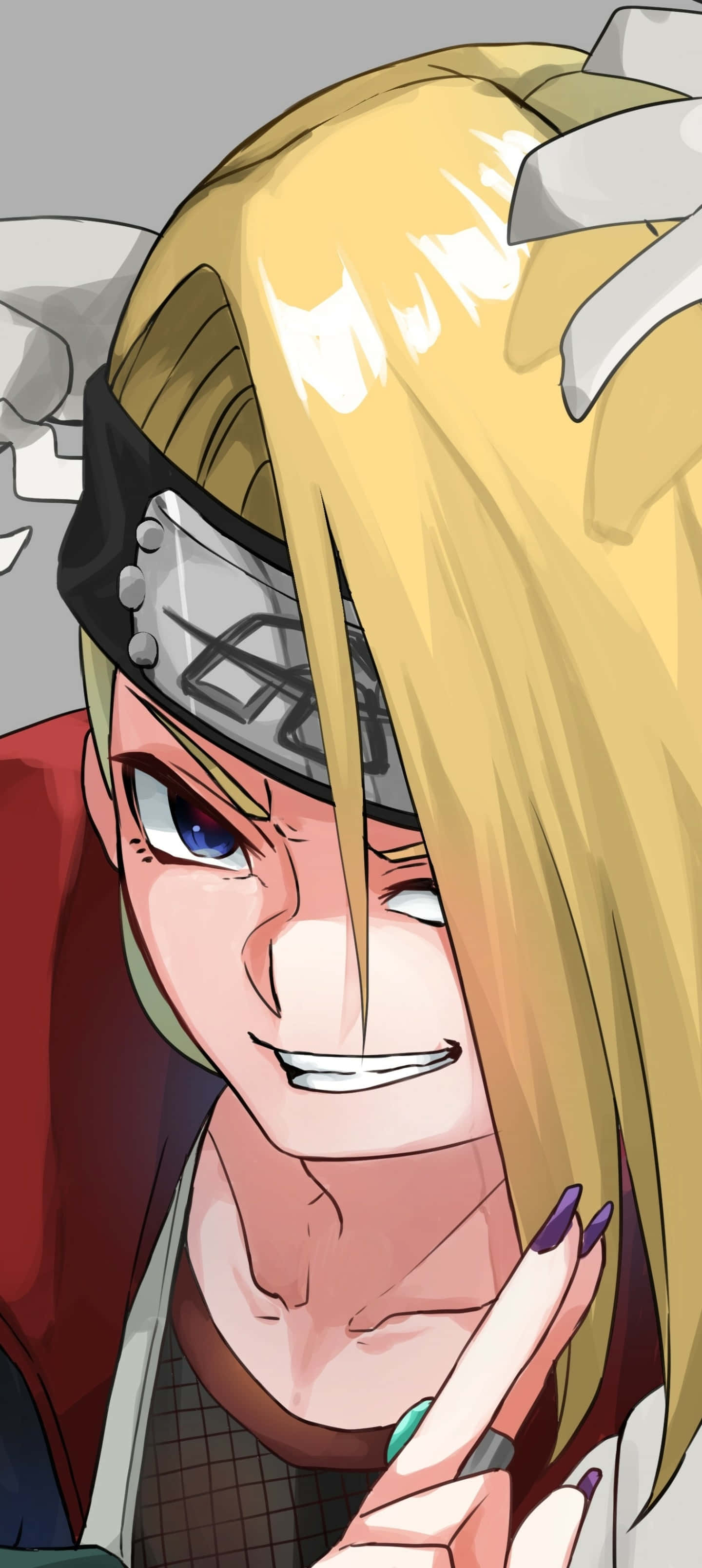 “Hindi mo maaaring hawakan ang aking sining!” -Deidara, Naruto Wallpaper