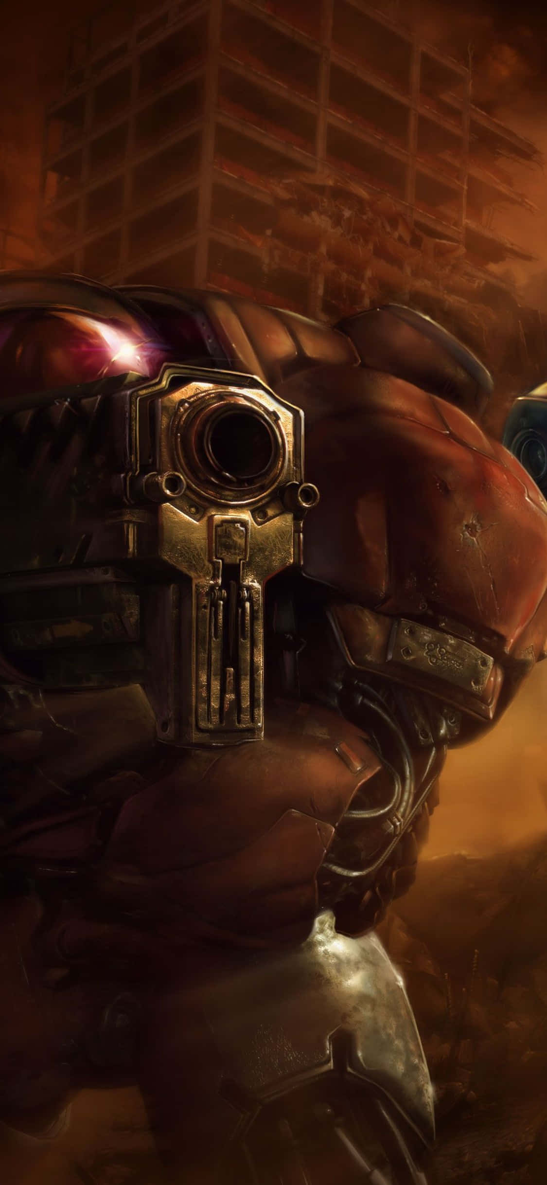 Humanda na Maglaro ng Matinding Strategy Game na StarCraft II sa Iyong iPhone X. Wallpaper