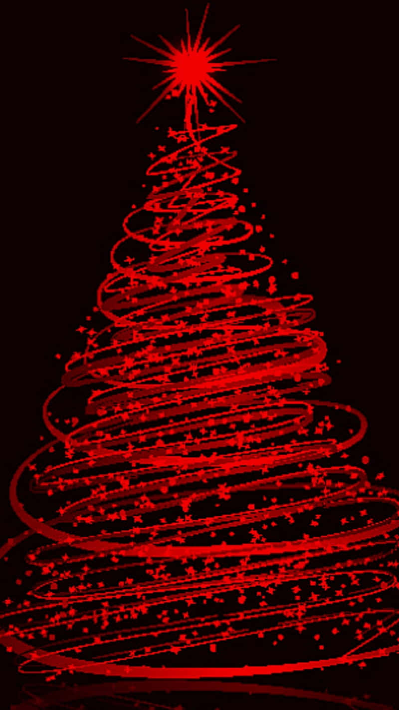 Humanda na magpakalat ng saya ang isang mahiwagang Pulang Pasko! Wallpaper