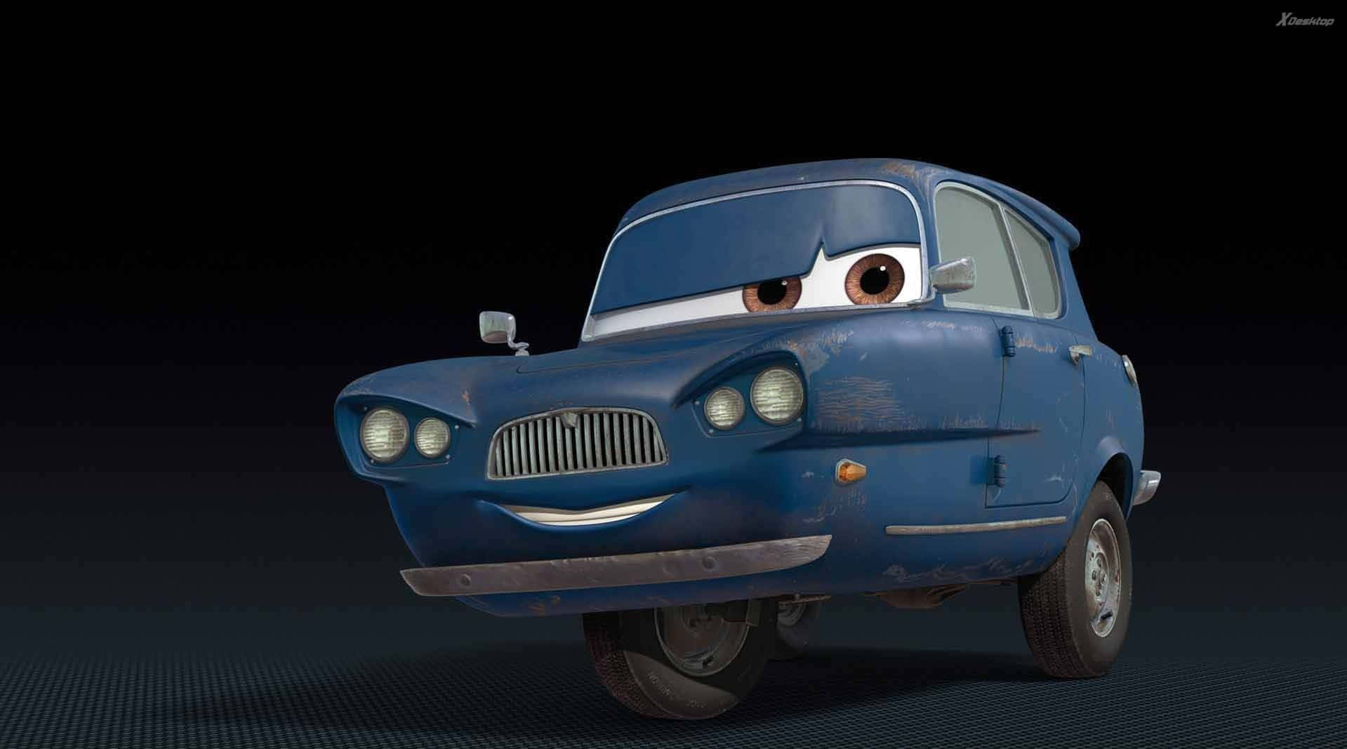 Humanda nang makipagkarera kasama si Lightning McQueen sa Cars 2 Wallpaper
