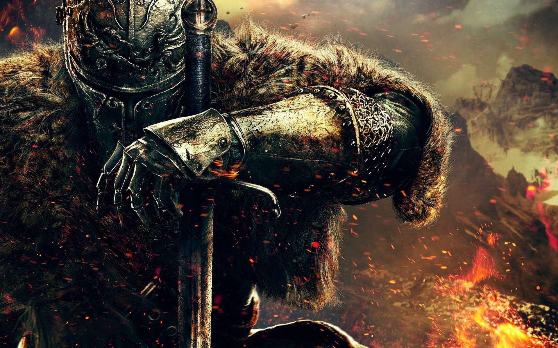 Humanda nang mamatay - makaligtas sa kapanapanabik na mundo ng Dark Souls Wallpaper