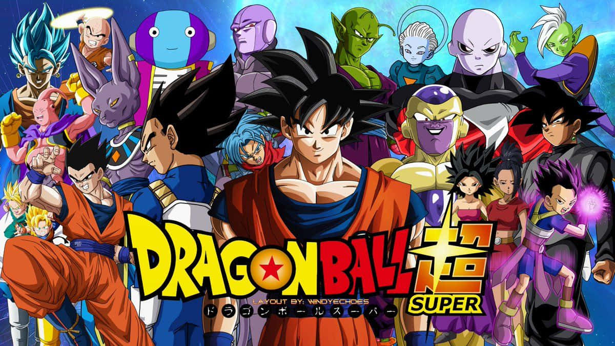 Humanda sa Aksyon Kasama ang Dragon Ball Super Wallpaper