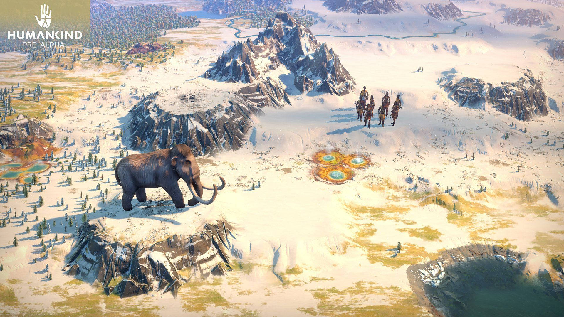 Humankind Pre-Alpha Winter Map Wallpaper