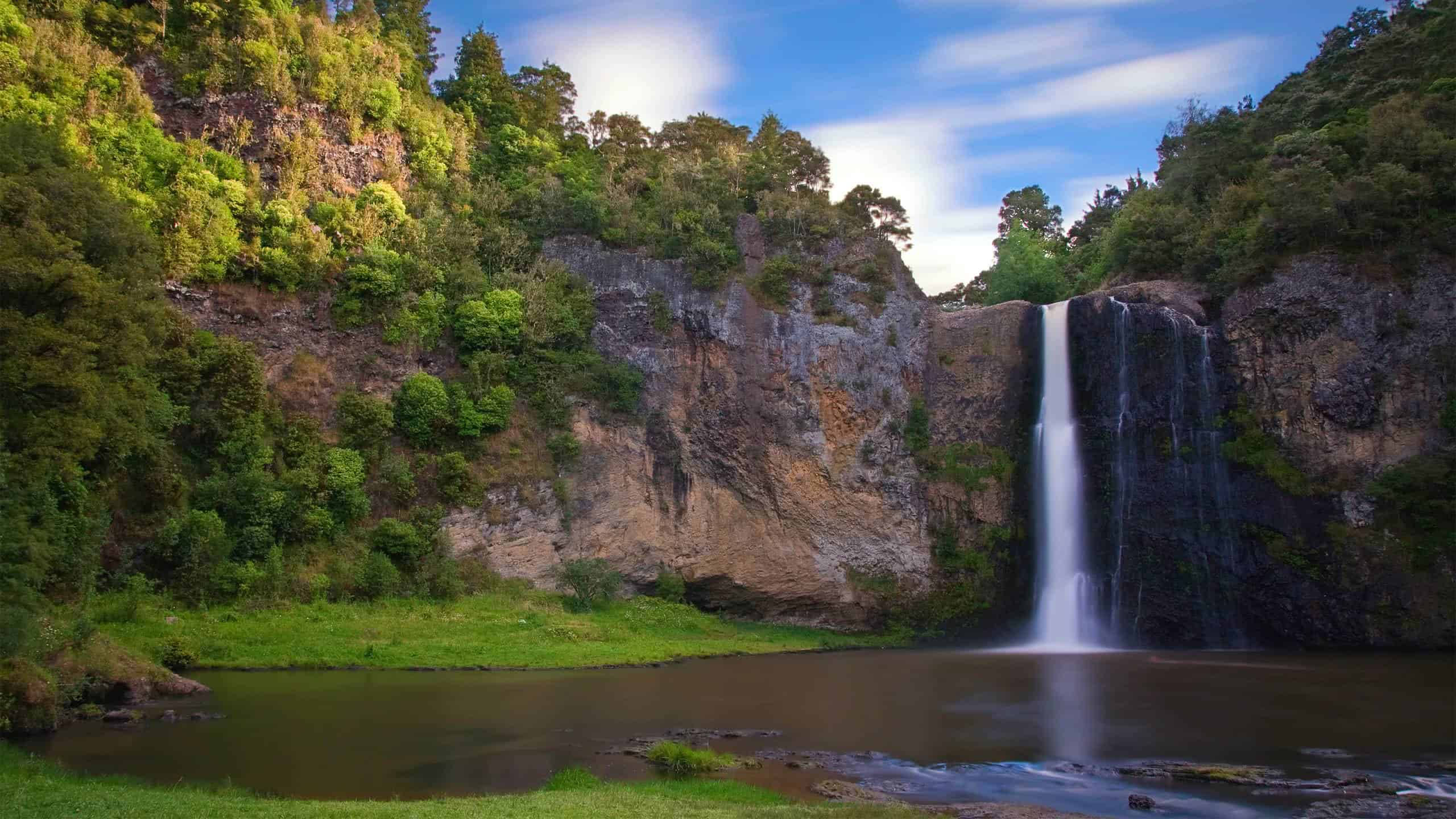 Hunua Waterfalls Sa Auckland Wallpaper
