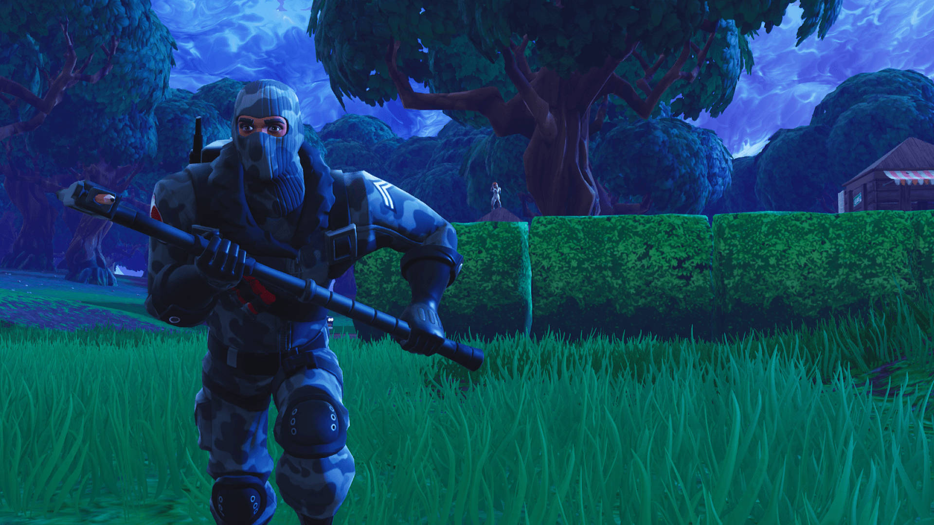 Huwag nang tumingin pa sa Havoc ng Fortnite para sa isang kapana-panabik at puno ng kilig na karanasan sa paglalaro! Wallpaper