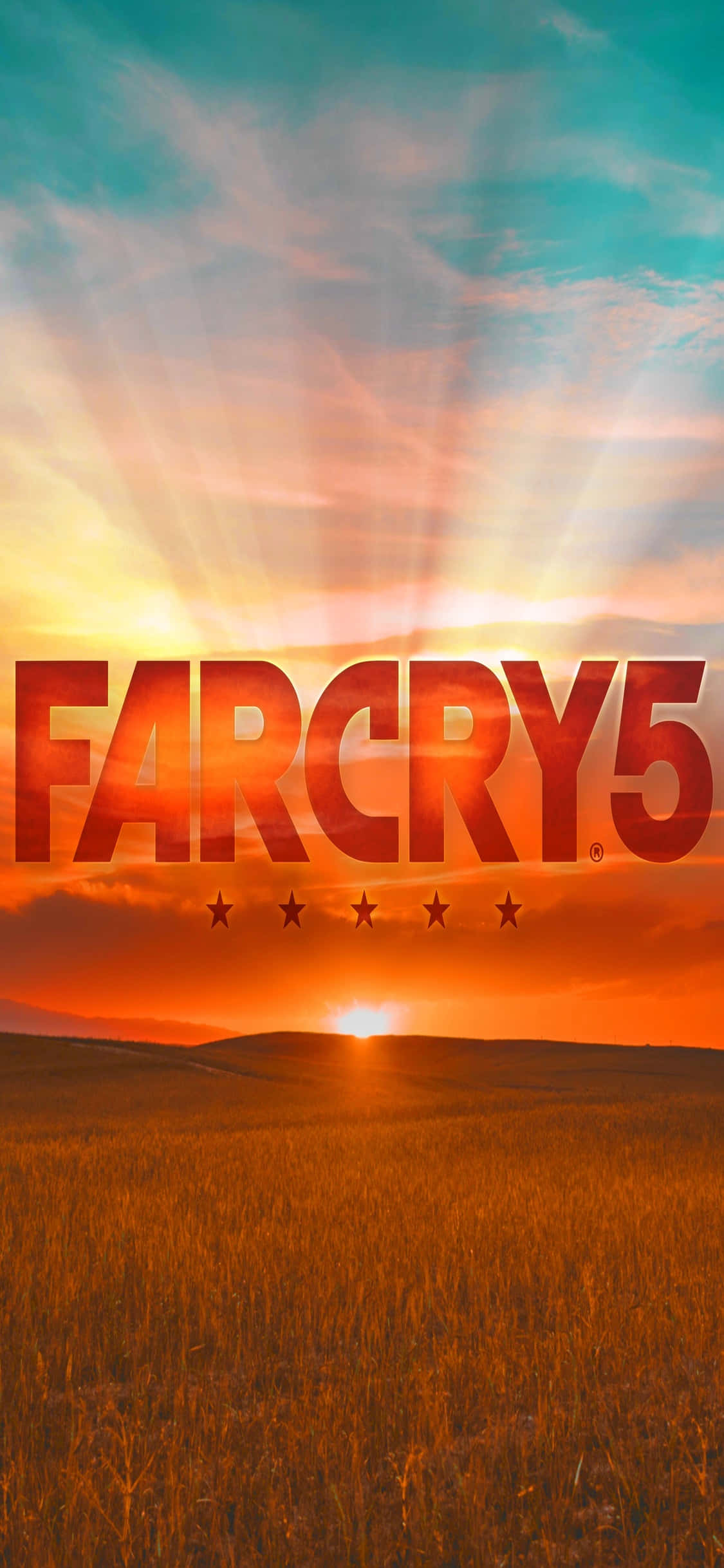 I-enjoy ang action-adventure game na Far Cry 5 sa iyong iPhone XS Wallpaper