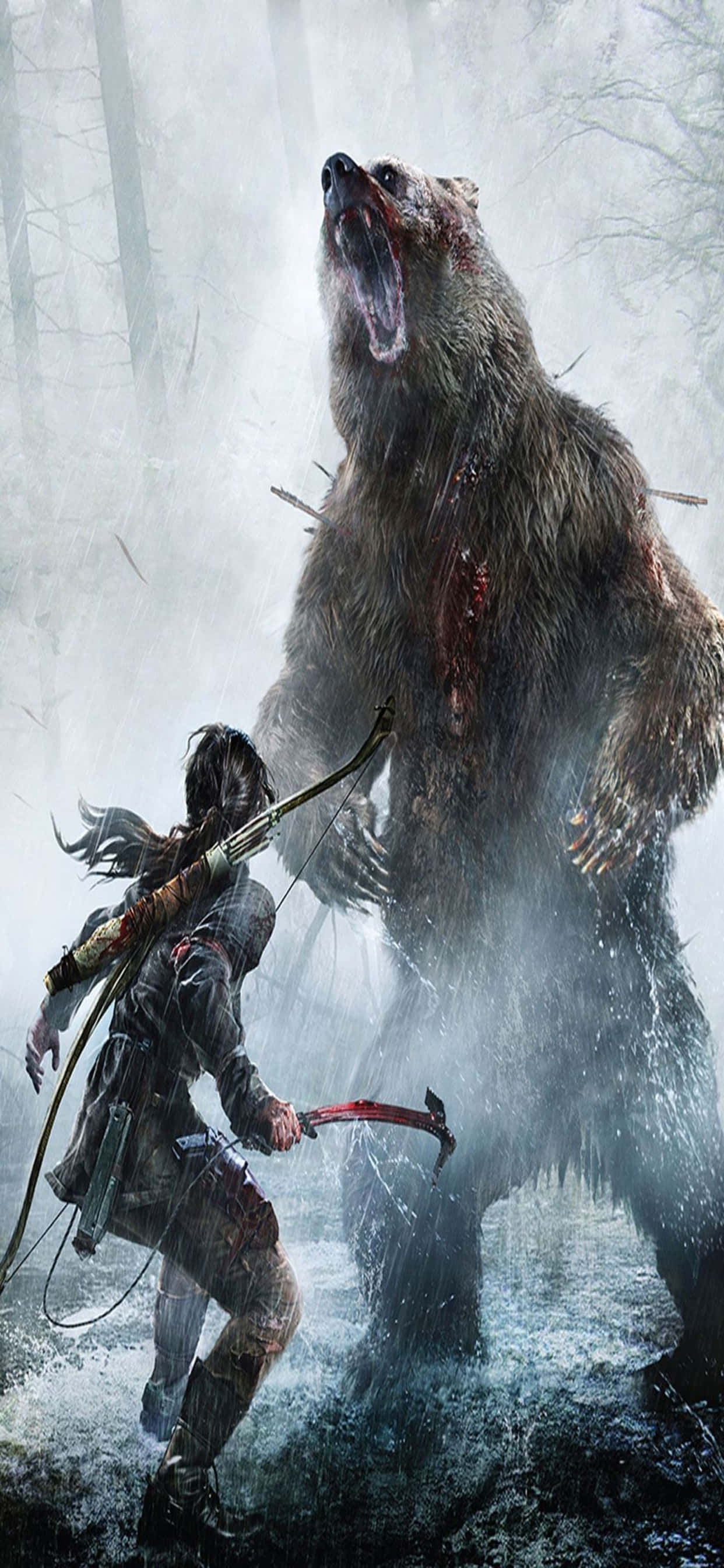 I-enjoy ang Laban at Eksplorasyon sa pinakabagong Instalment ng Tomb Raider Wallpaper