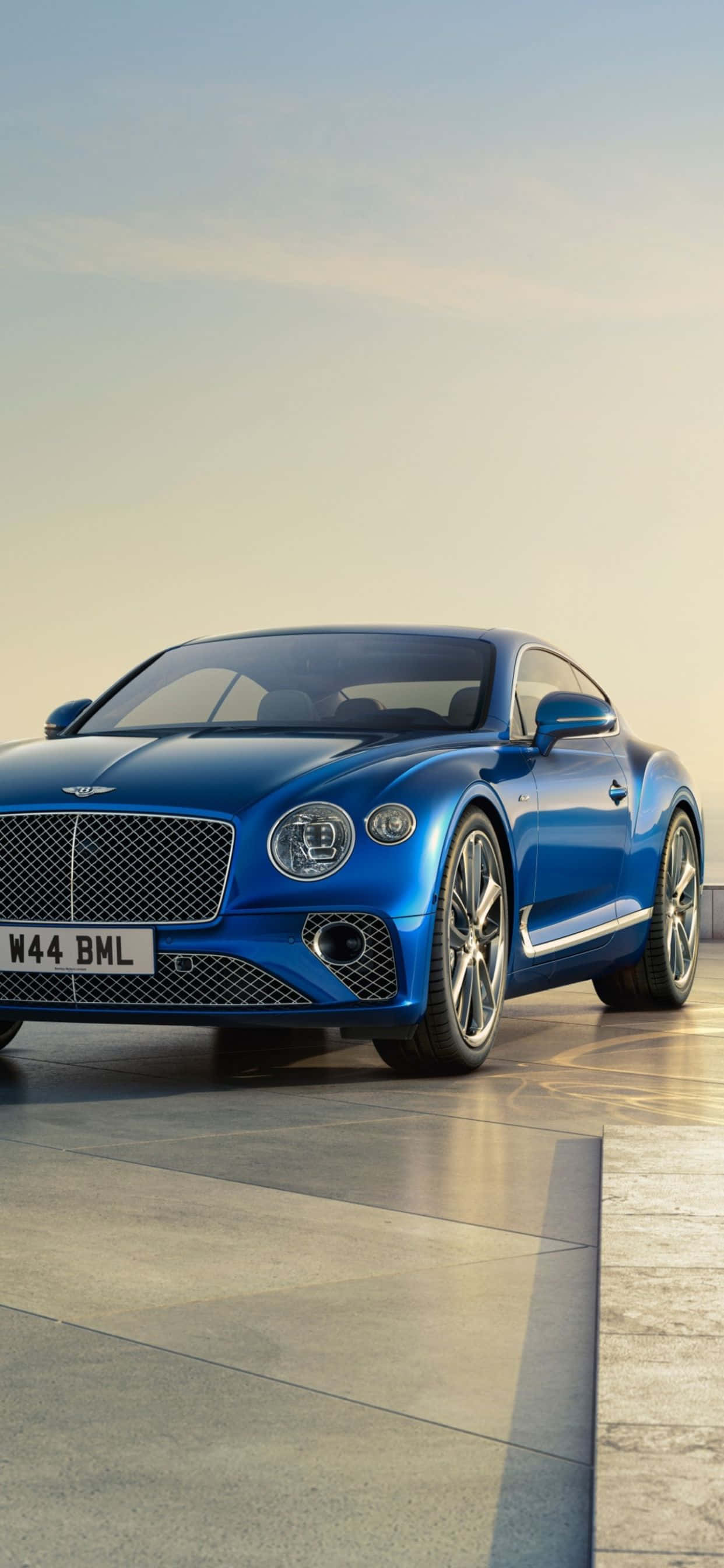 I-enjoy ang luxury ng iPhone Xs Max at Bentley Wallpaper