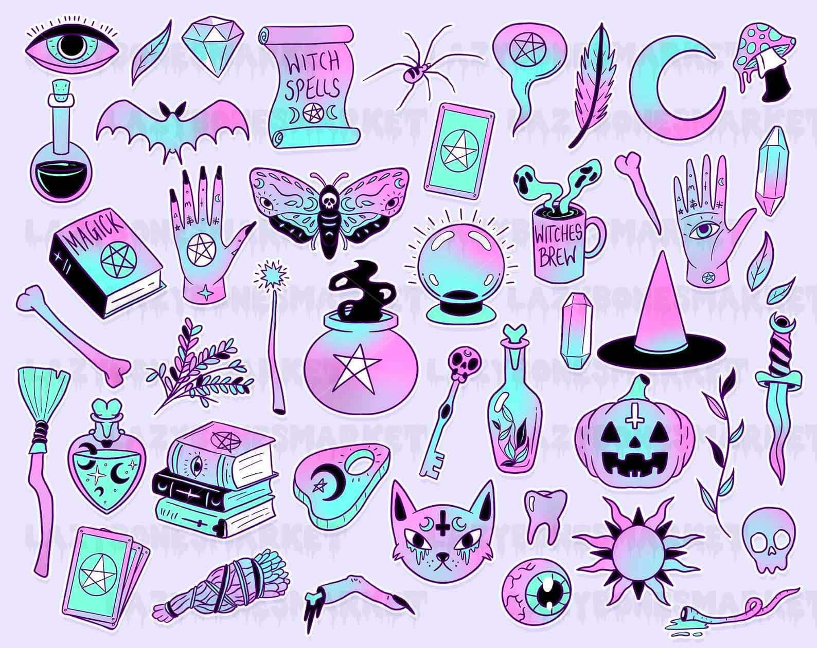 I-rock ang iyong Pastel Goth look Wallpaper