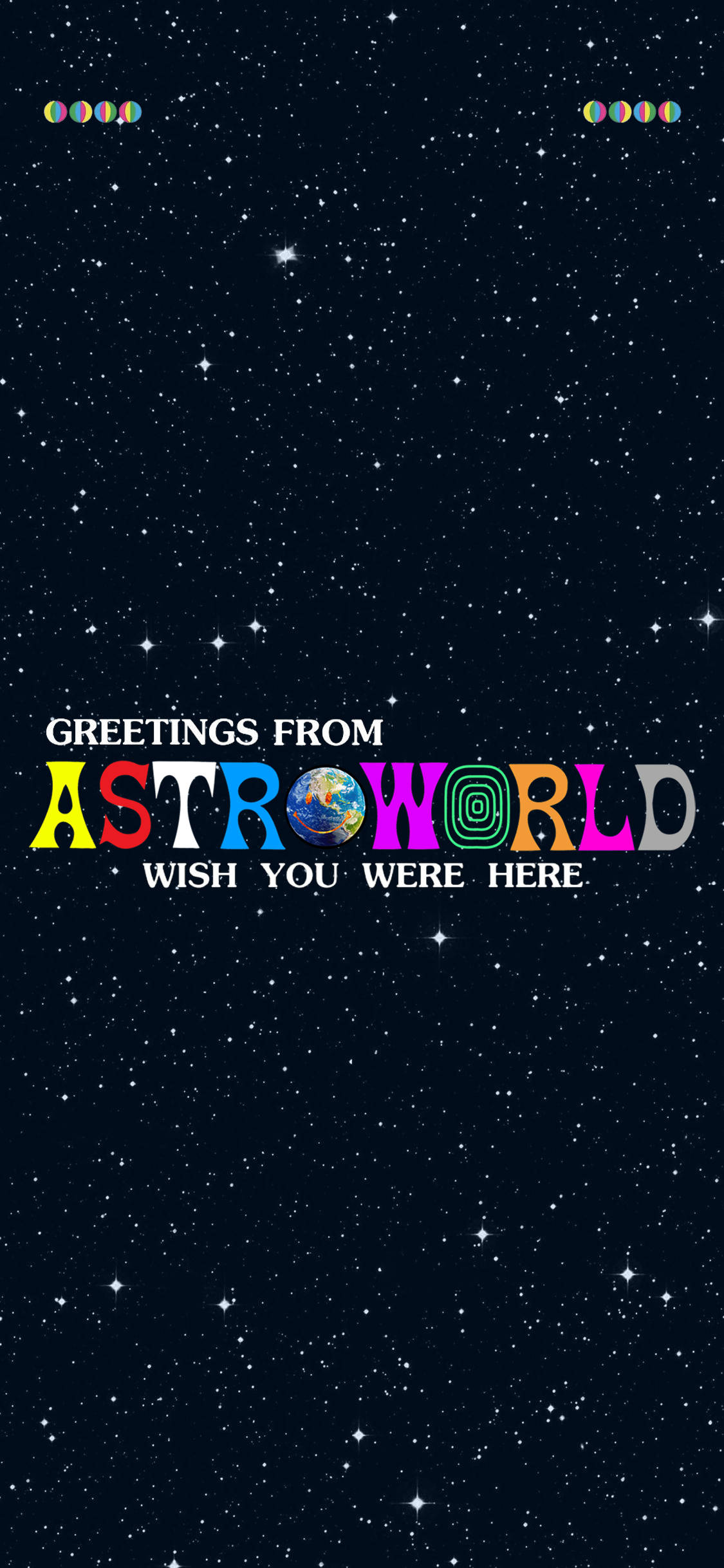 I-selebrar ang paglabas ng Astroworld ni Travis Scott gamit ang maligayang wallpaper para sa iPhone Wallpaper