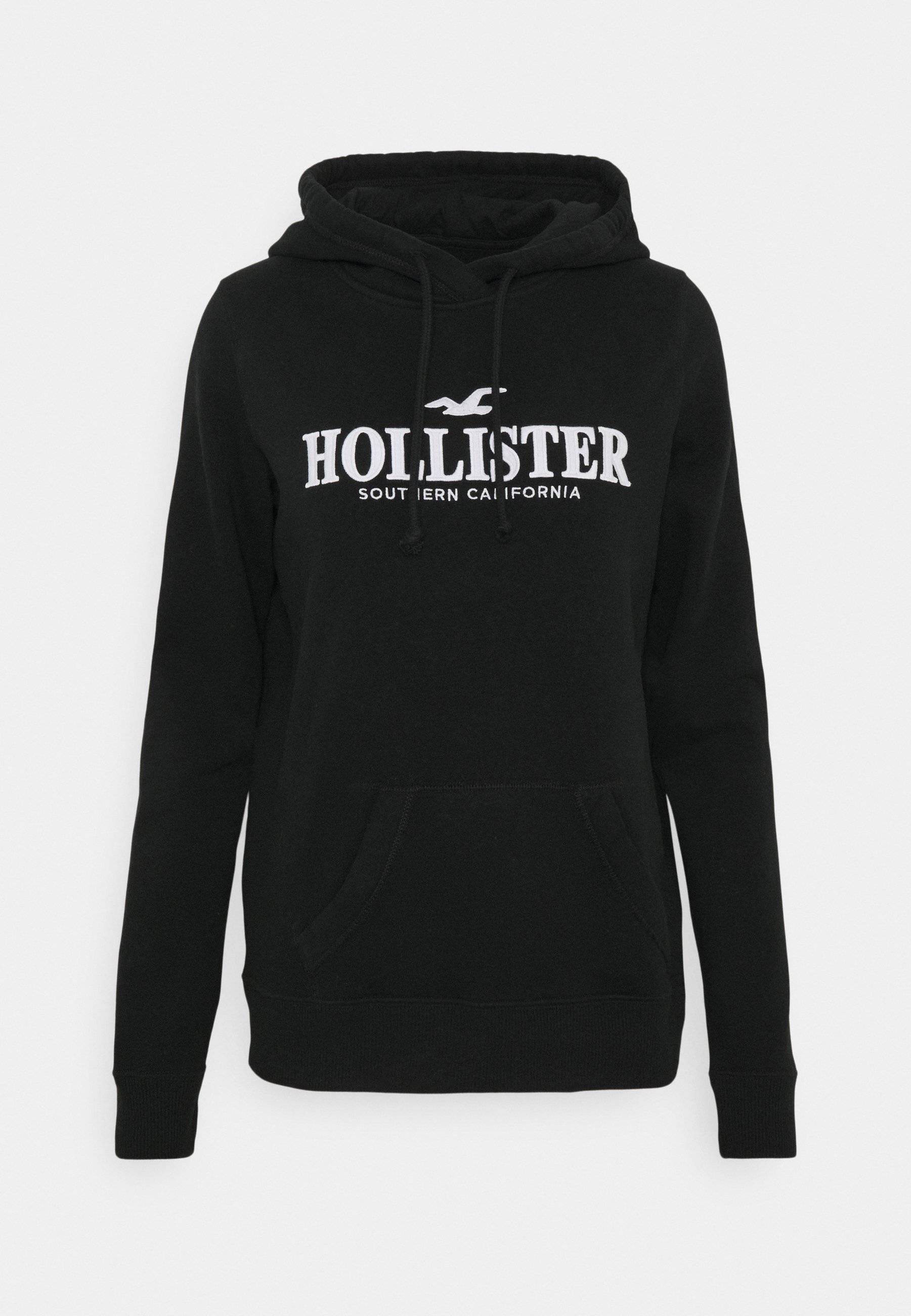 I-unleash ang Iyong Street Style gamit ang Itim na Hoodie Jacket ni Hollister Wallpaper