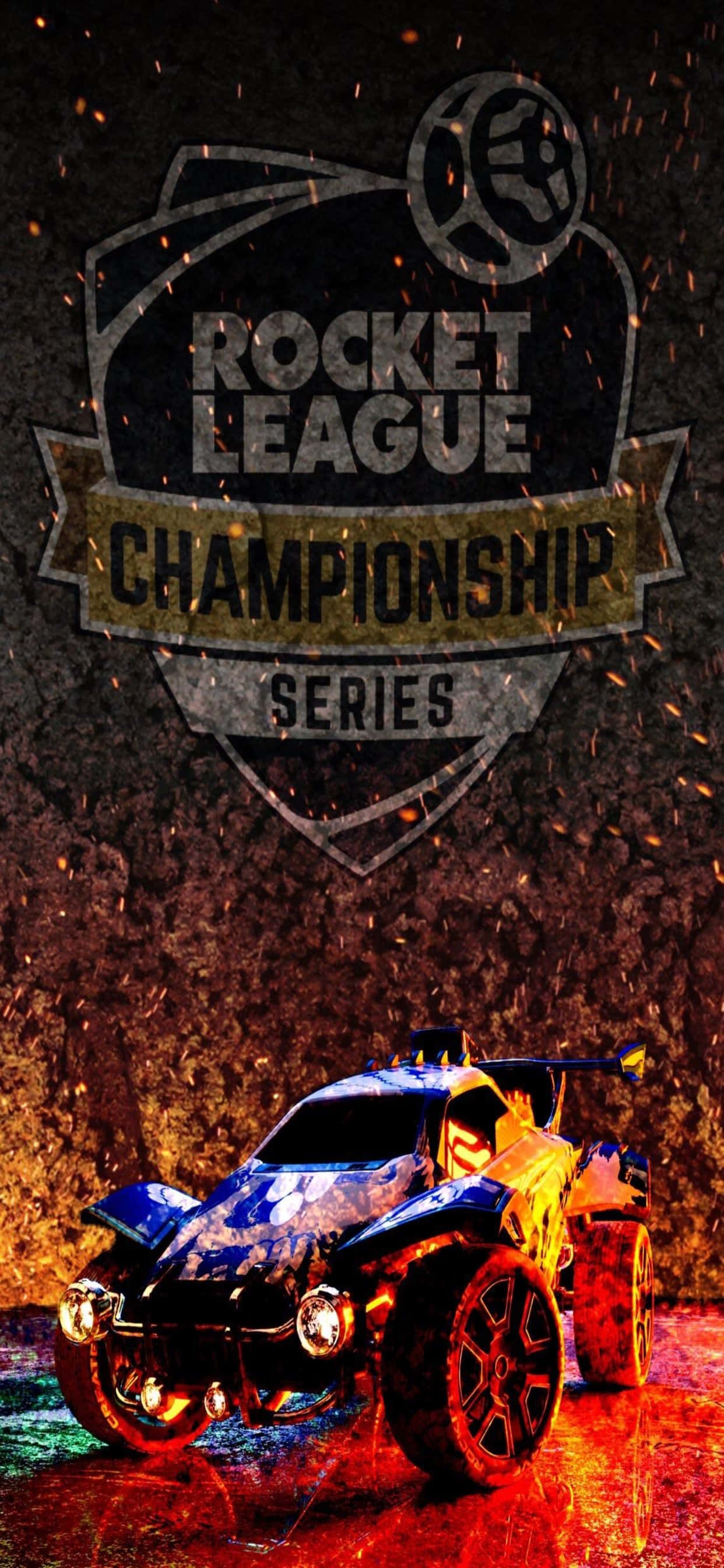 I-unlock ang Iyong Tagumpay gamit ang iPhone Xs Max at Rocket League Wallpaper