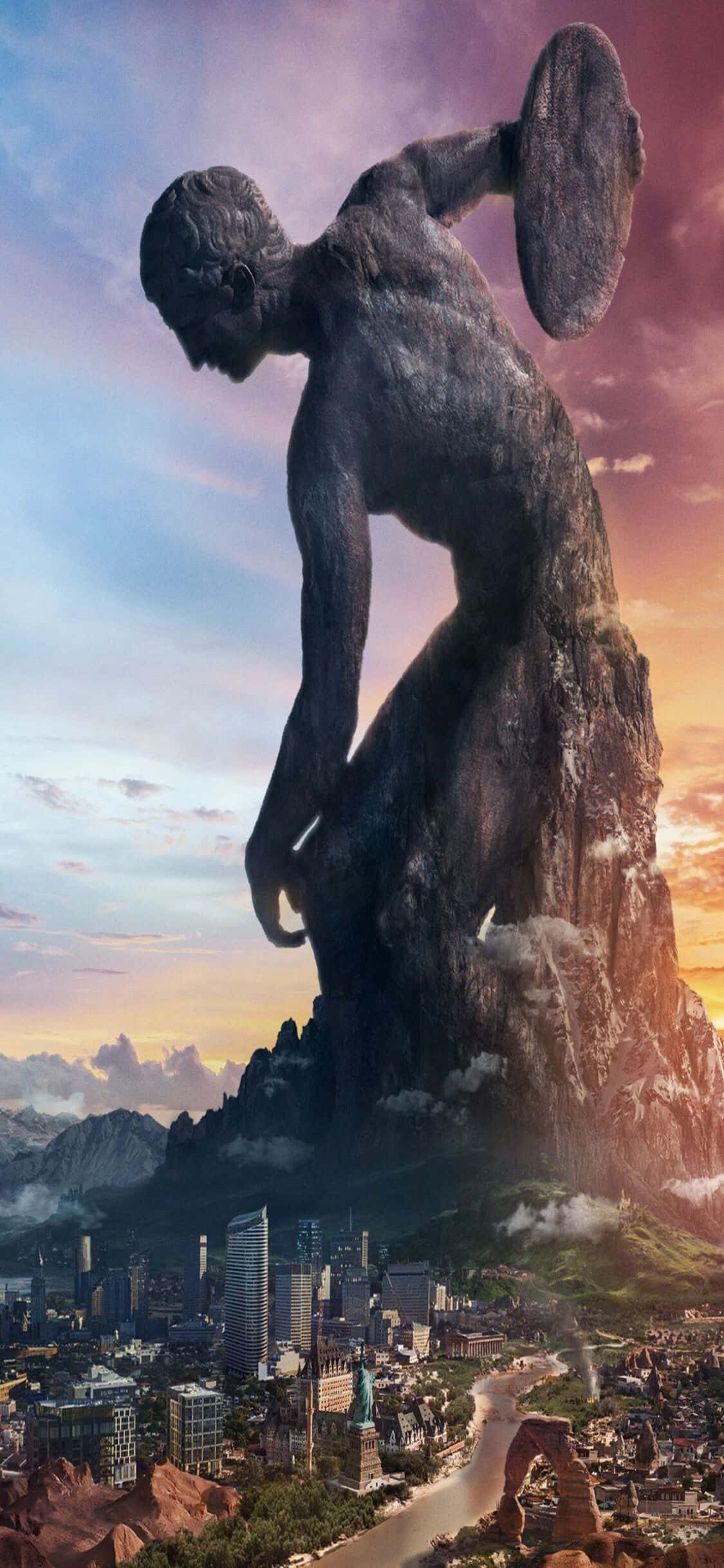 I-unlock ang Sinaunang Kapangyarihan ng Civilization V sa iyong iPhone X Wallpaper