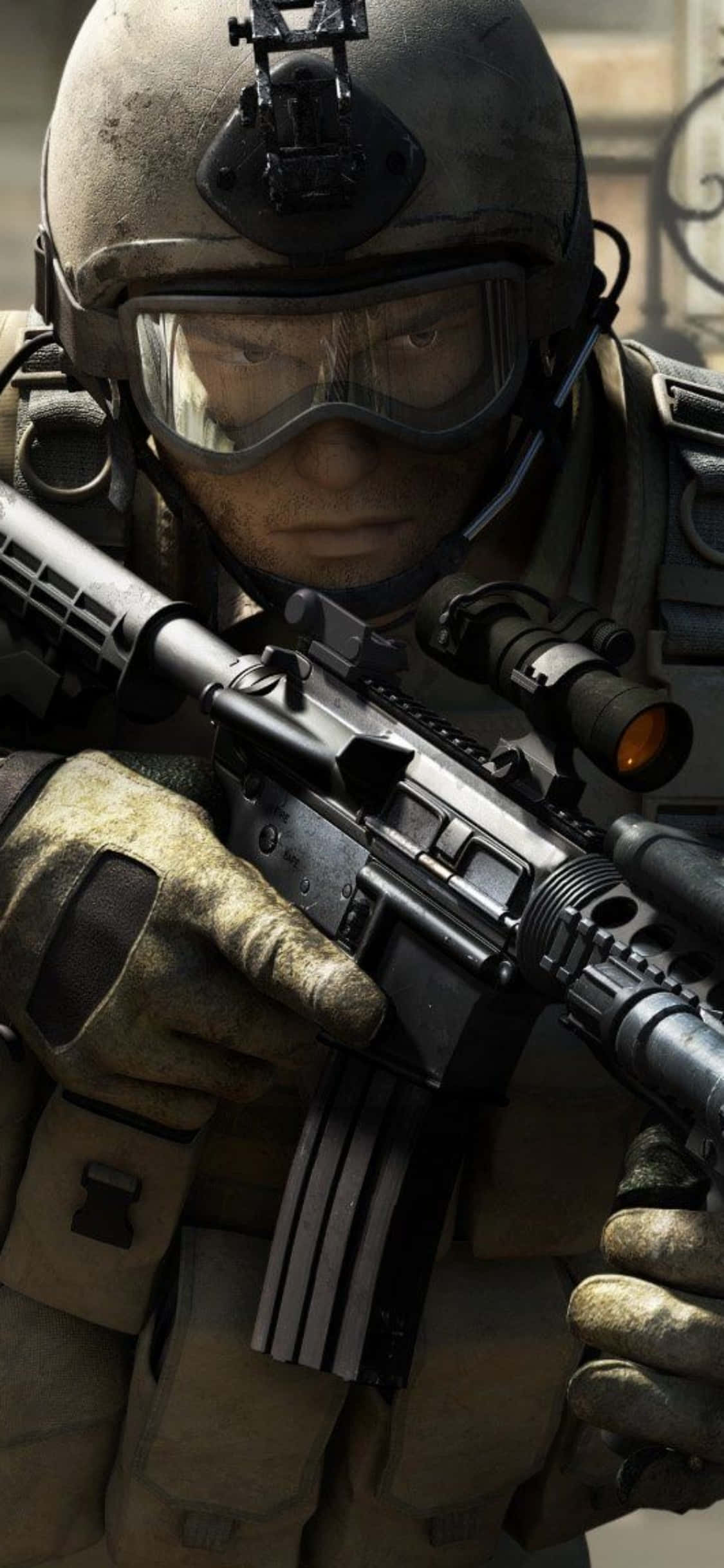 Iangat ang Iyong Laro gamit ang iPhone Xs at Counter-Strike Global Offensive Wallpaper