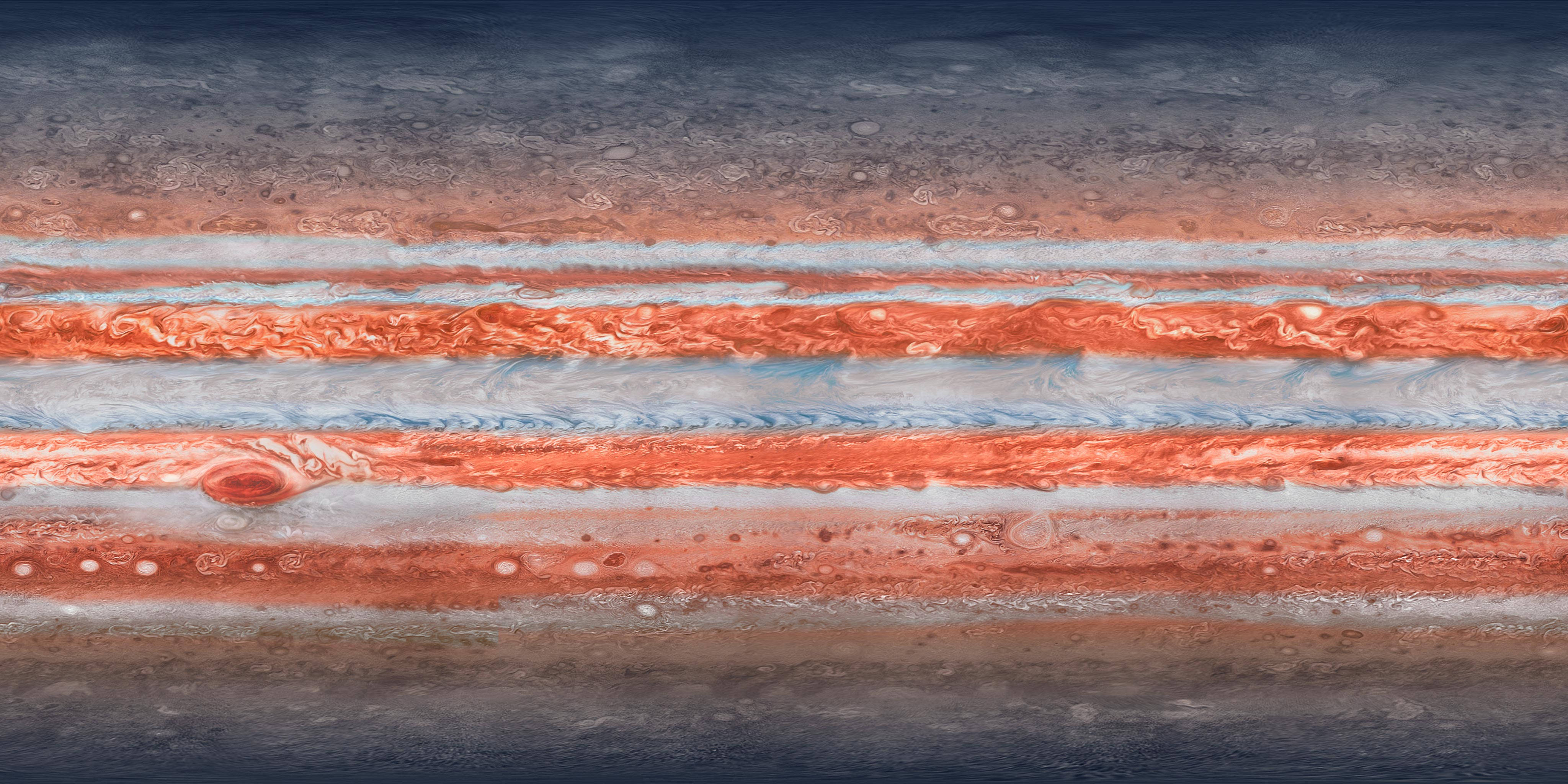 Ibabaw ng Jupiter para sa iPad Pro Wallpaper