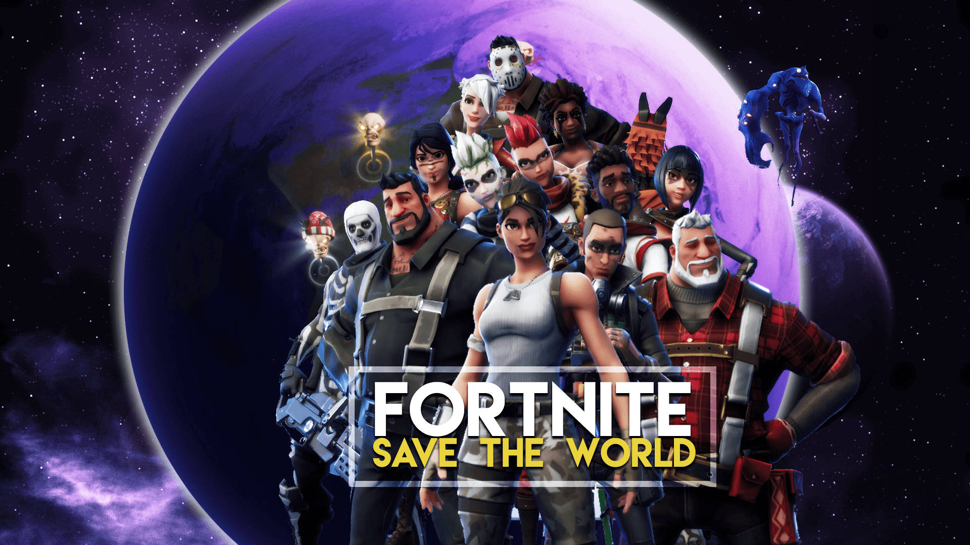 Iligtas ang mundo sa Fortnite Wallpaper