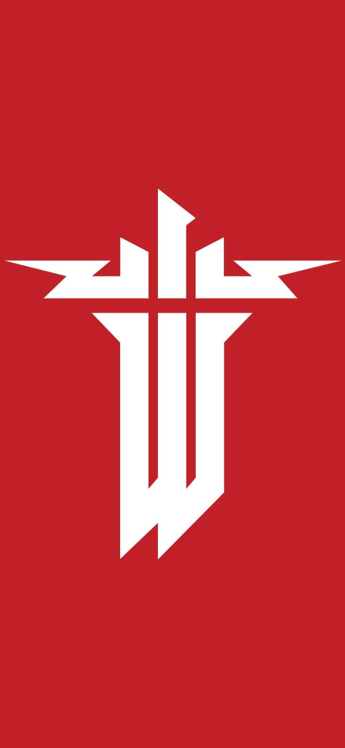 Image Ipakita ang iyong gaming-savvy look gamit ang attention-grabbing na “iPhone Xs Wolfenstein II” wallpaper