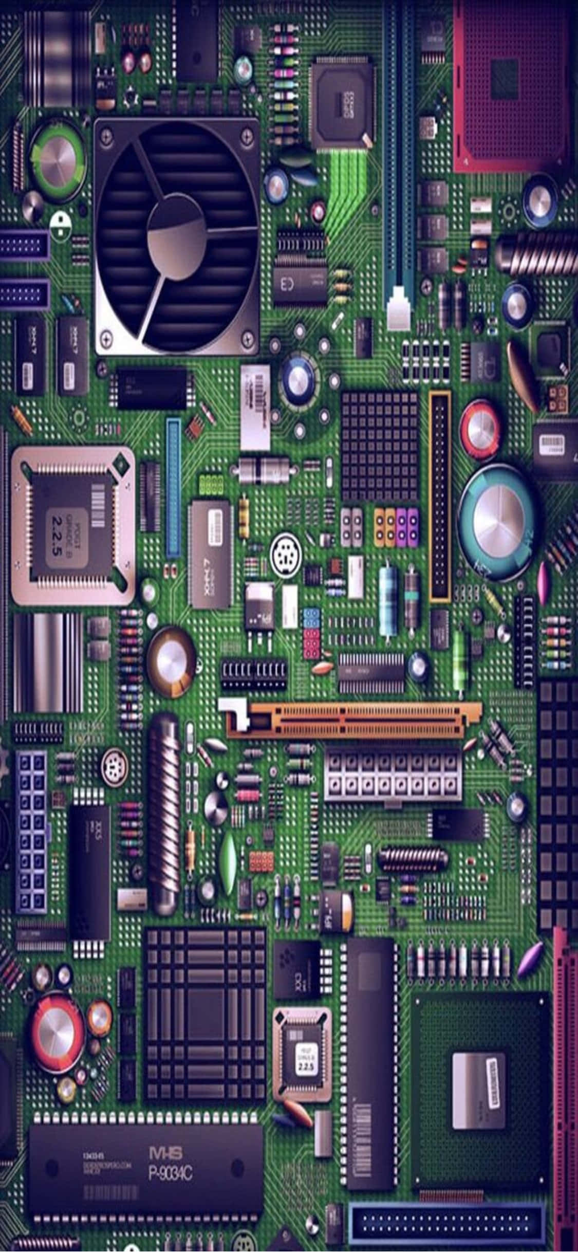 Image "Ang iPhone X ay gumagawa ng perpektong desktop PC" Wallpaper