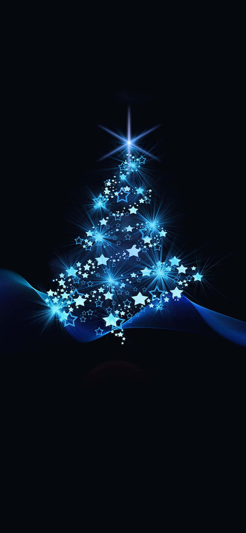 Imahe "Isang Cute Christmas Tree na Handa para sa Holiday Season" Wallpaper