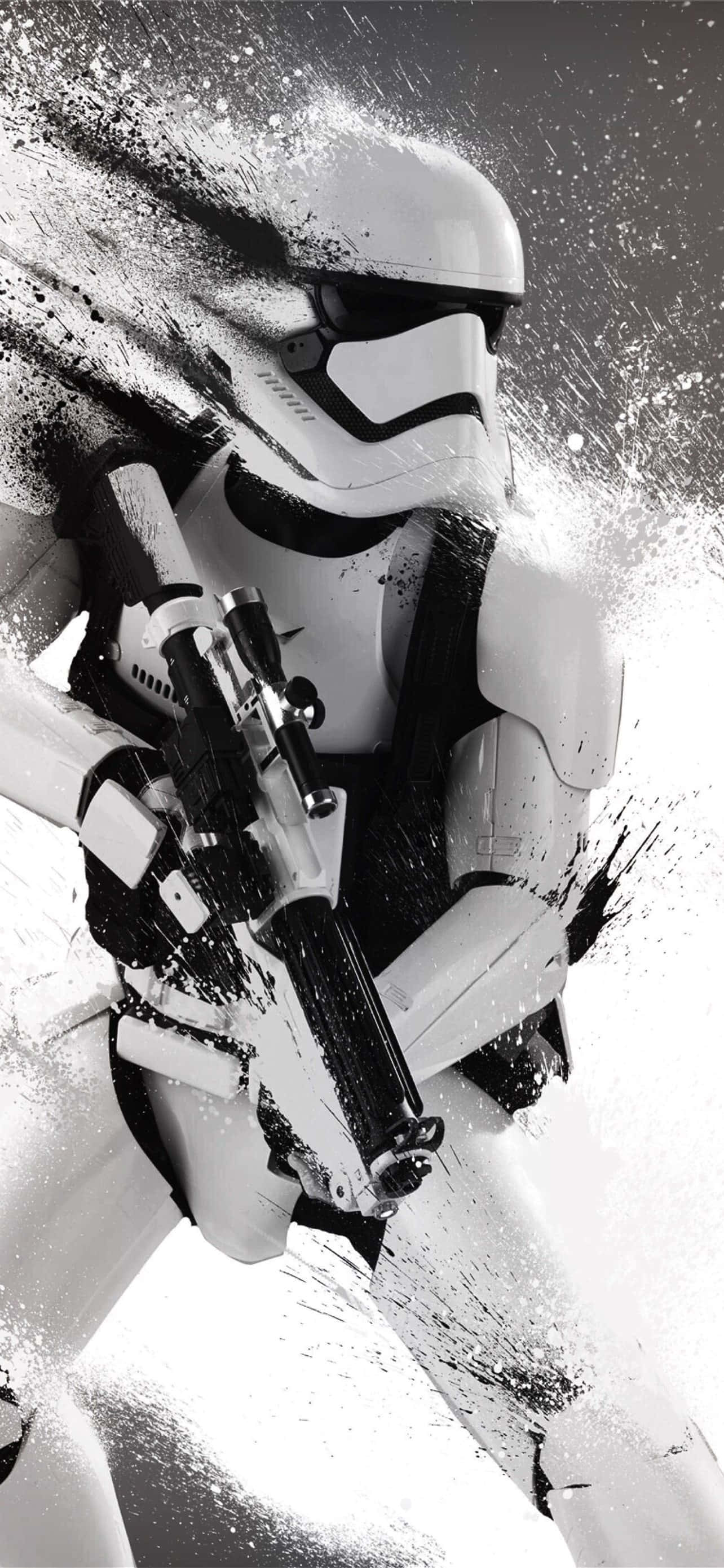 Imperial Stormtrooper na Nagkakawatak-watak Wallpaper