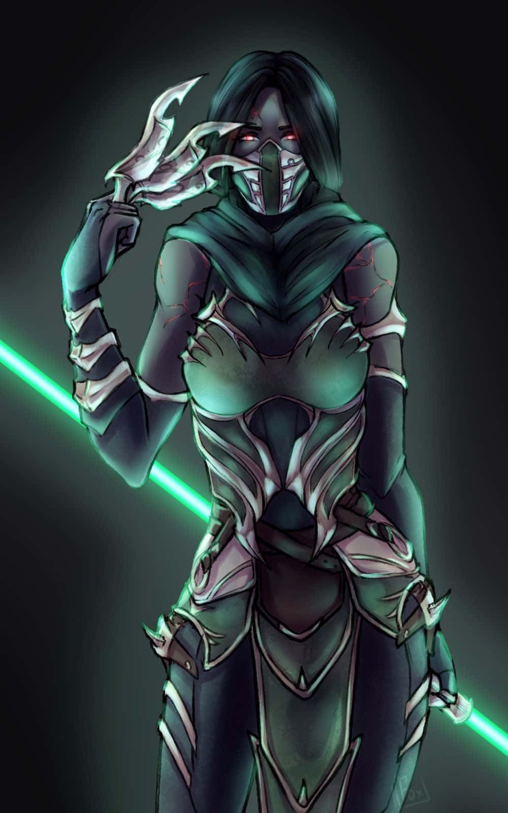 Inihayag ni Jade ang Kanyang Nakamamatay na Presensya sa Mortal Kombat Wallpaper